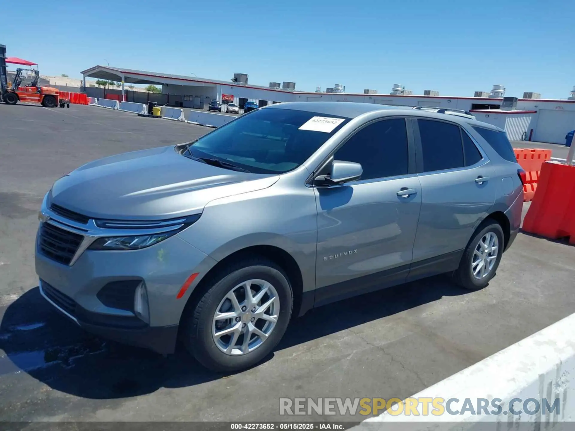 14 fotografías del automóvil dañado 3GNAXTEG5PS203368 CHEVROLET EQUINOX 2023