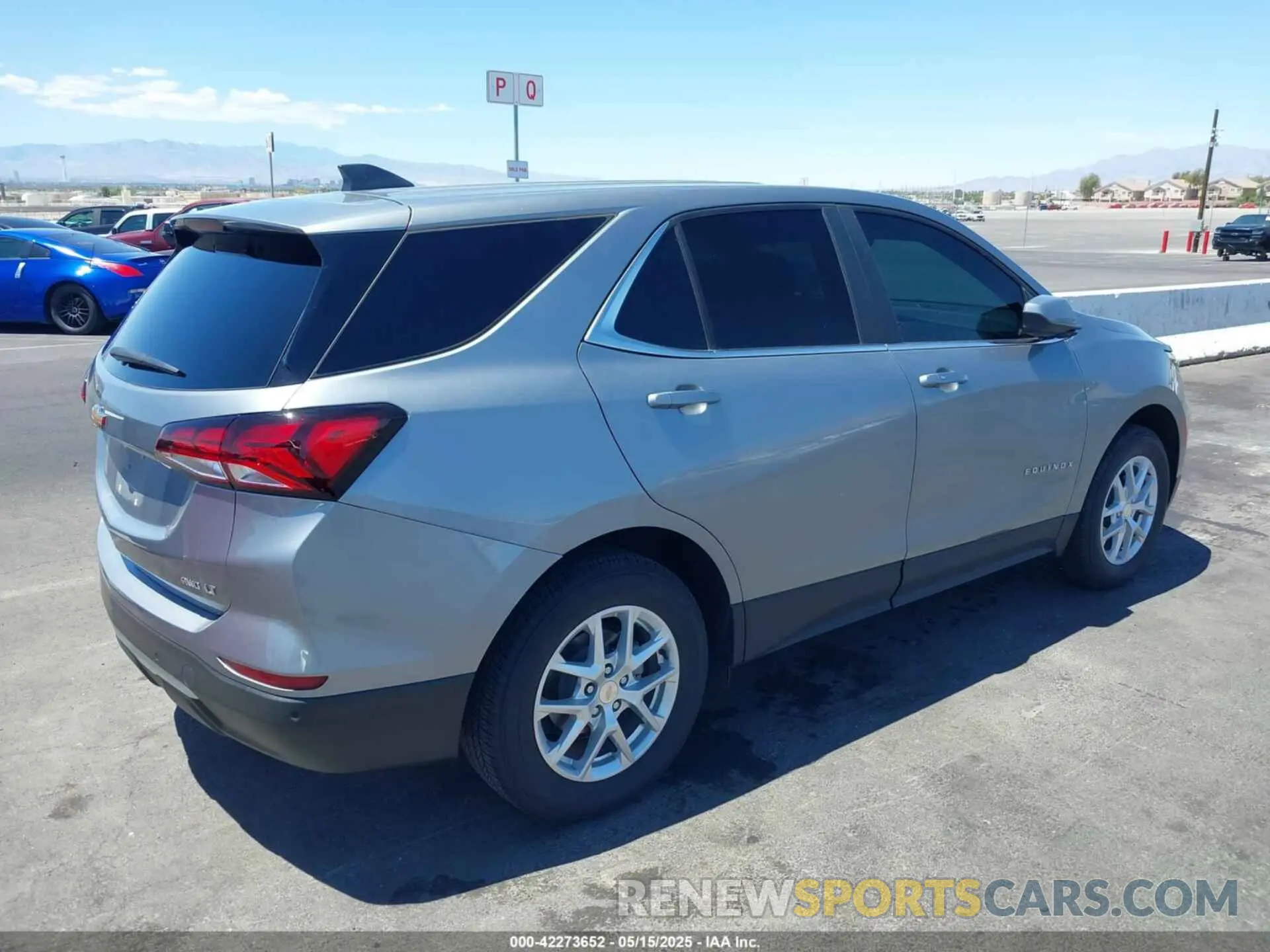 4 fotografías del automóvil dañado 3GNAXTEG5PS203368 CHEVROLET EQUINOX 2023