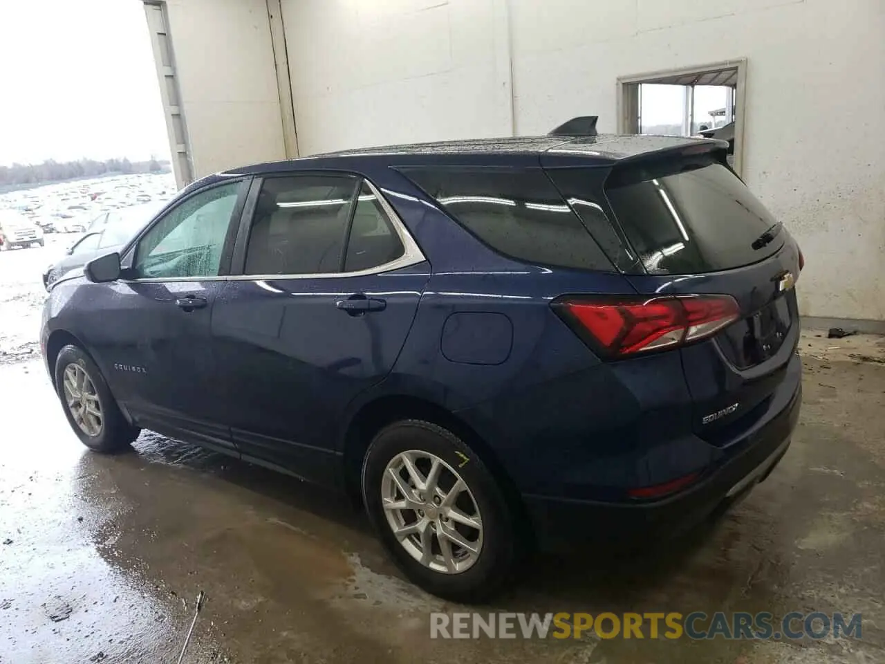 2 fotografías del automóvil dañado 3GNAXTEG6PL191077 CHEVROLET EQUINOX 2023