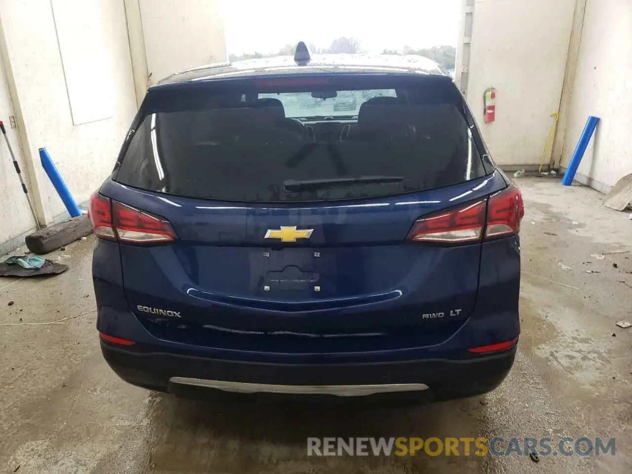 6 fotografías del automóvil dañado 3GNAXTEG6PL191077 CHEVROLET EQUINOX 2023