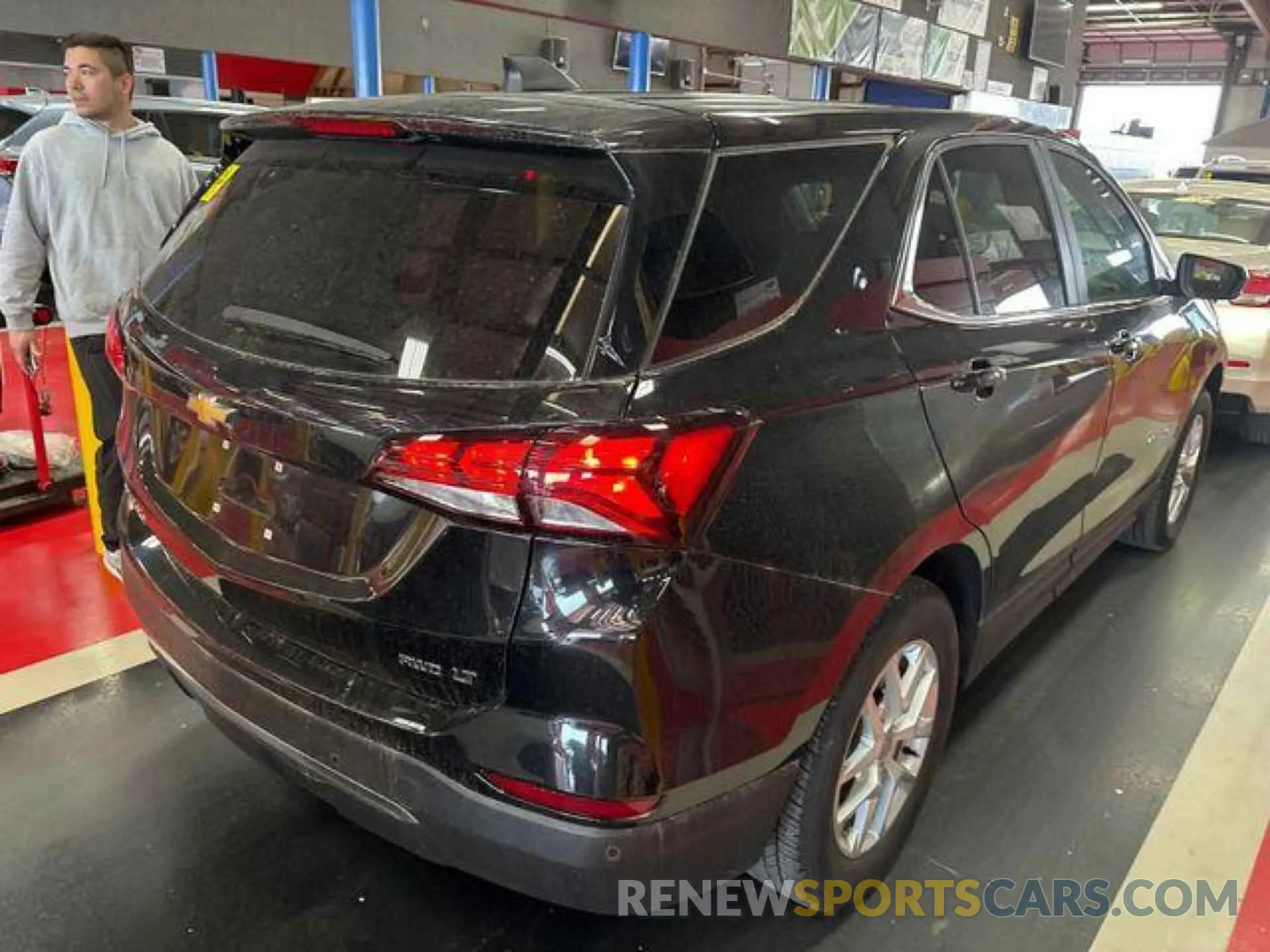 10 fotografías del automóvil dañado 3GNAXTEG6PL252721 CHEVROLET EQUINOX 2023