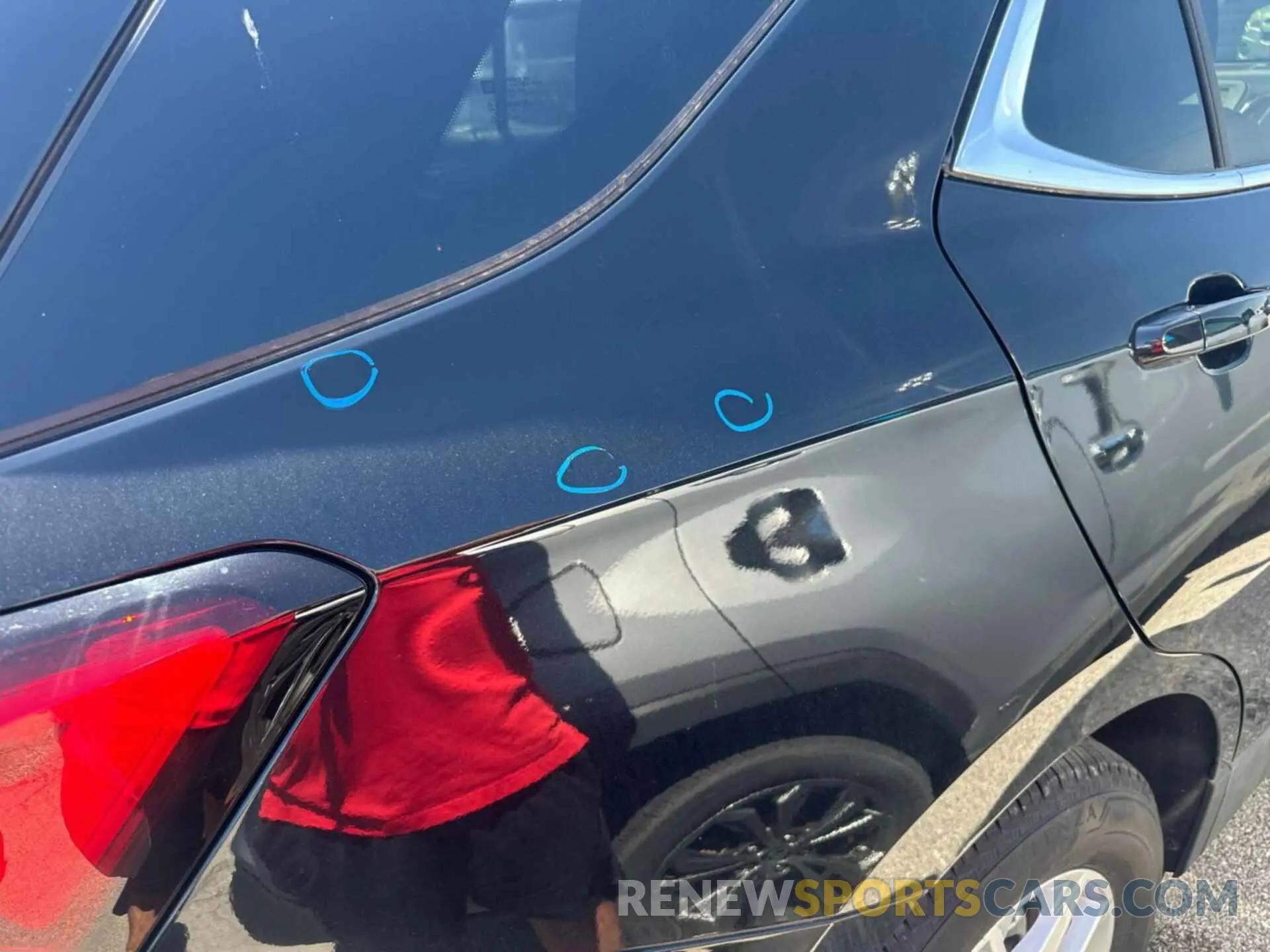 2 fotografías del automóvil dañado 3GNAXTEG6PL252721 CHEVROLET EQUINOX 2023