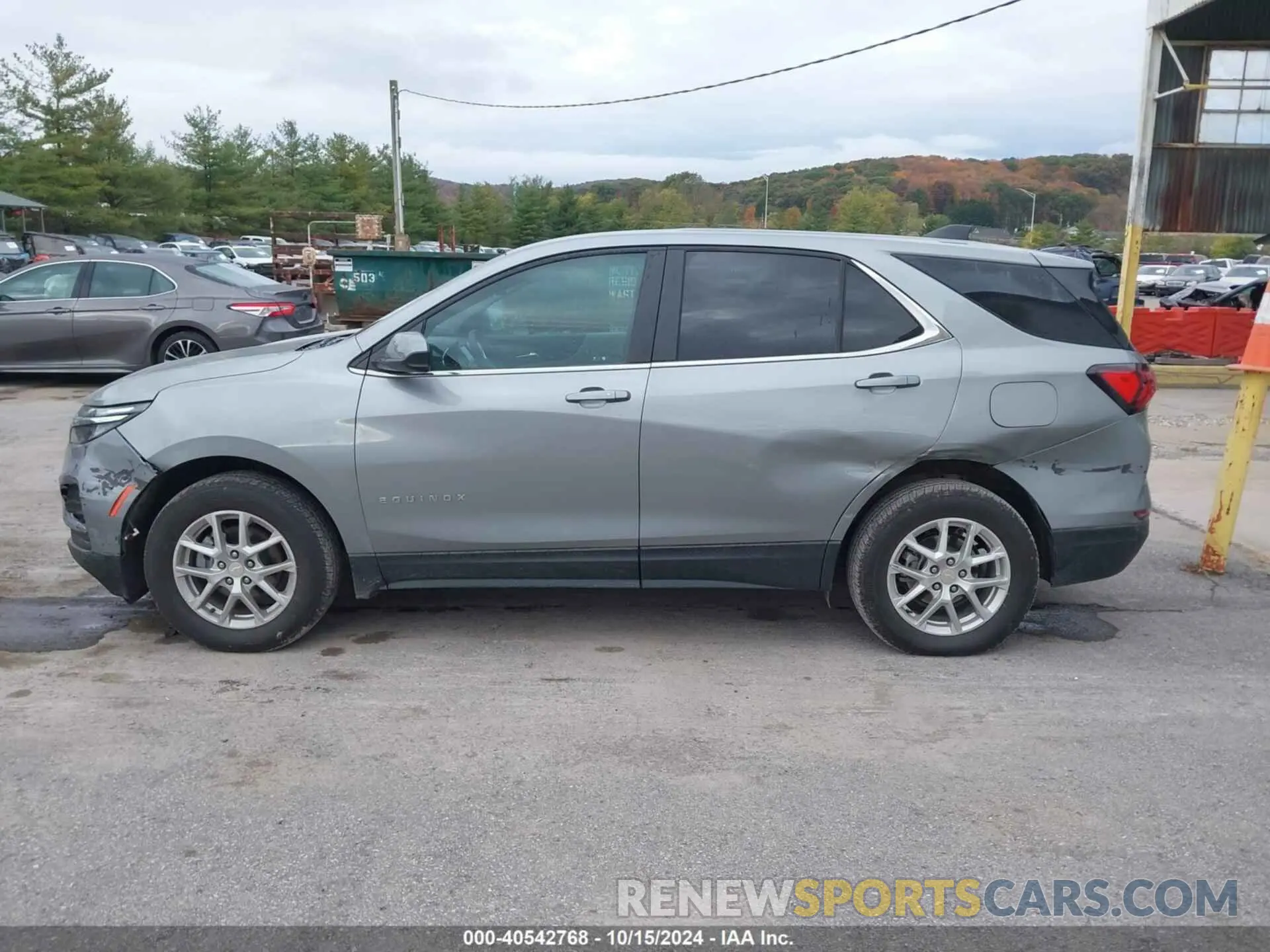 14 fotografías del automóvil dañado 3GNAXTEG6PS182014 CHEVROLET EQUINOX 2023