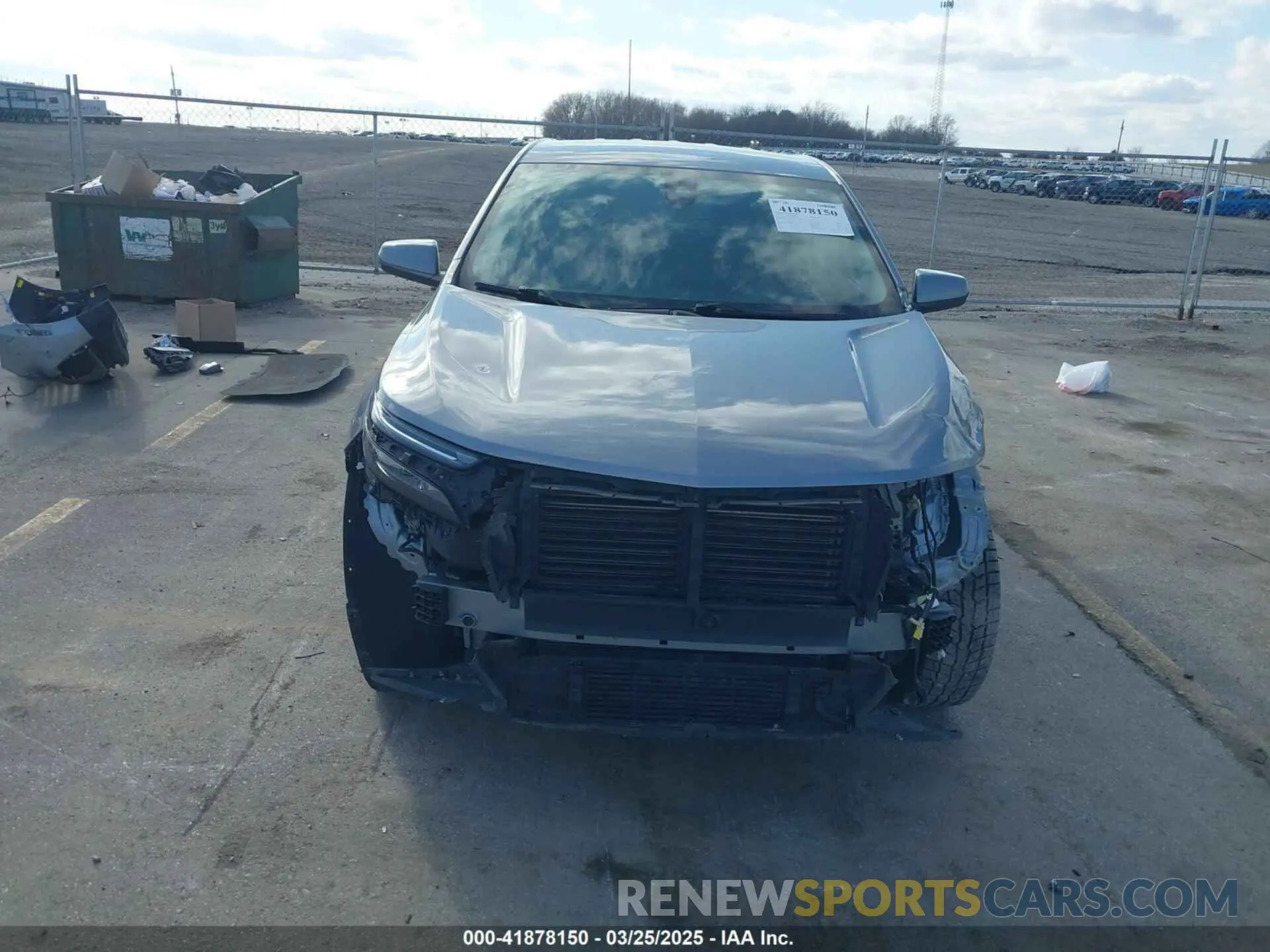 13 fotografías del automóvil dañado 3GNAXTEG7PL263842 CHEVROLET EQUINOX 2023