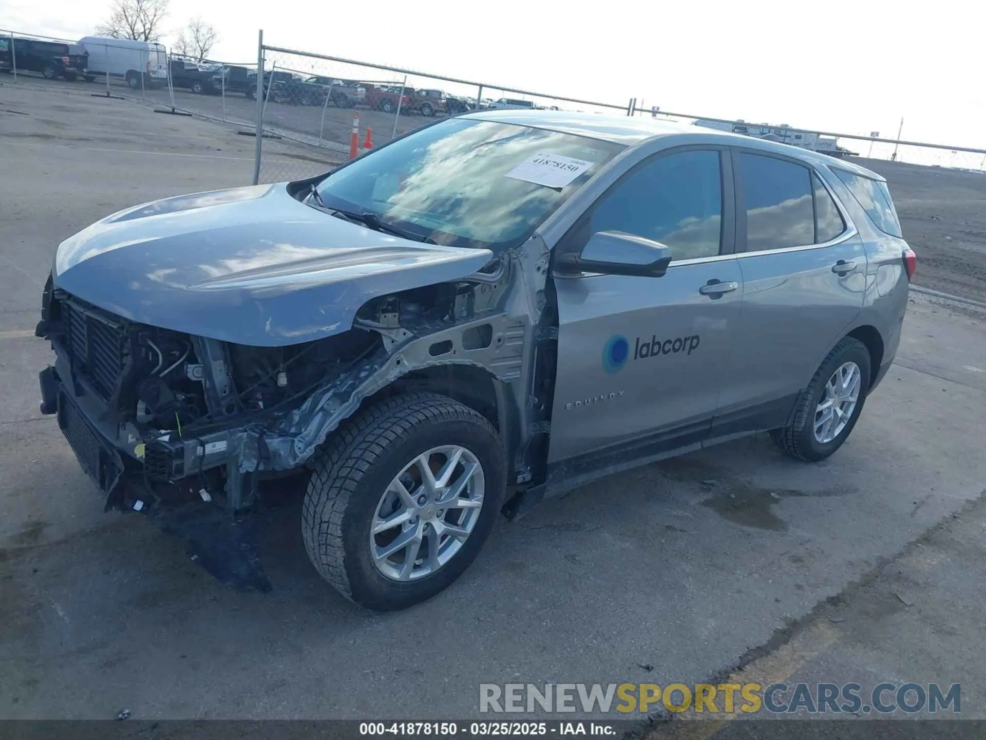 18 fotografías del automóvil dañado 3GNAXTEG7PL263842 CHEVROLET EQUINOX 2023