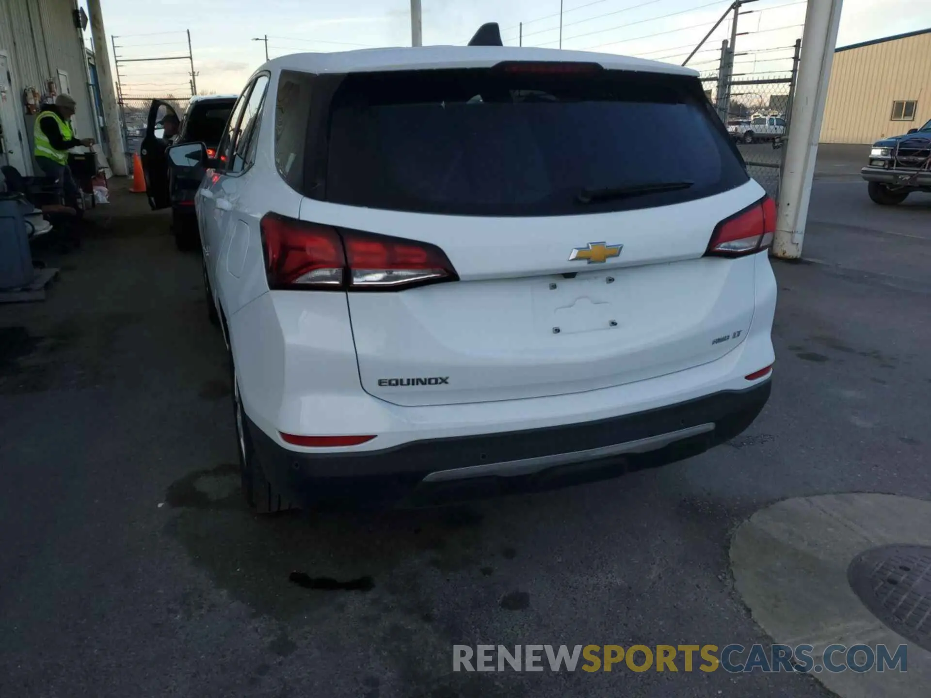 10 fotografías del automóvil dañado 3GNAXTEG7PS209074 CHEVROLET EQUINOX 2023