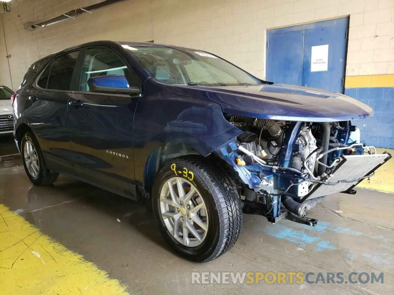 4 fotografías del automóvil dañado 3GNAXTEG9PL189243 CHEVROLET EQUINOX 2023