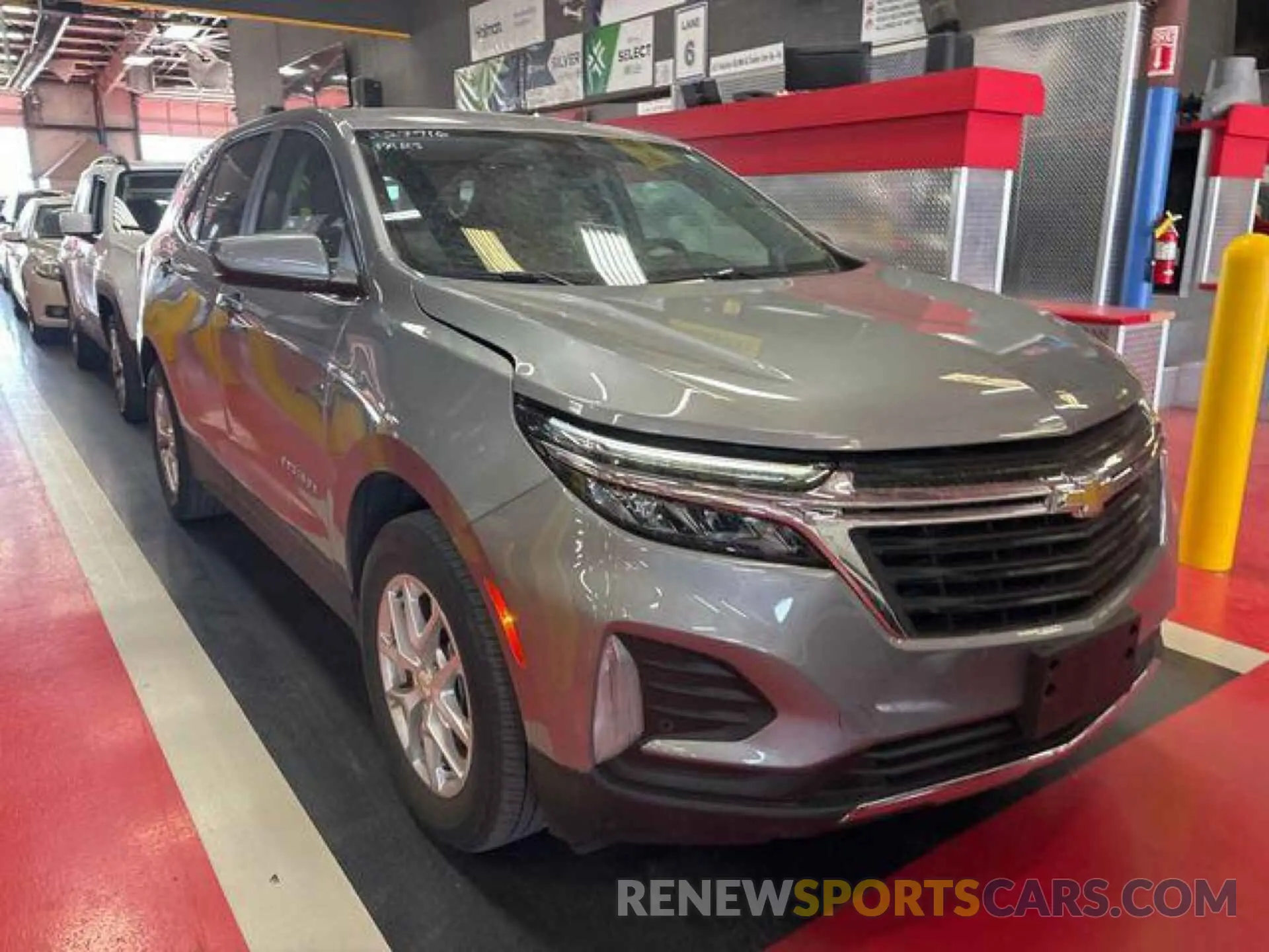 8 fotografías del automóvil dañado 3GNAXTEG9PL253331 CHEVROLET EQUINOX 2023