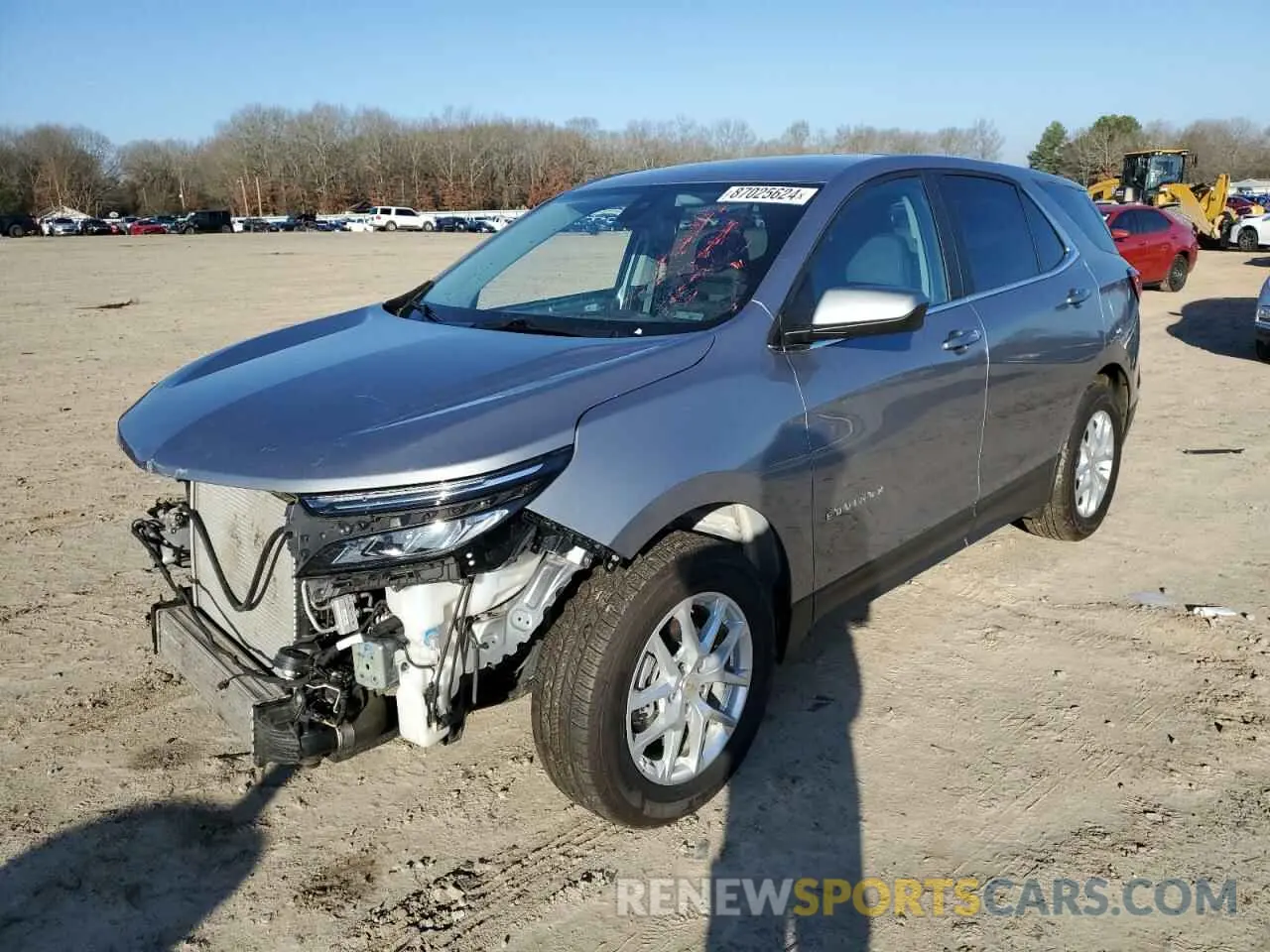 1 fotografías del automóvil dañado 3GNAXTEG9PL264409 CHEVROLET EQUINOX 2023