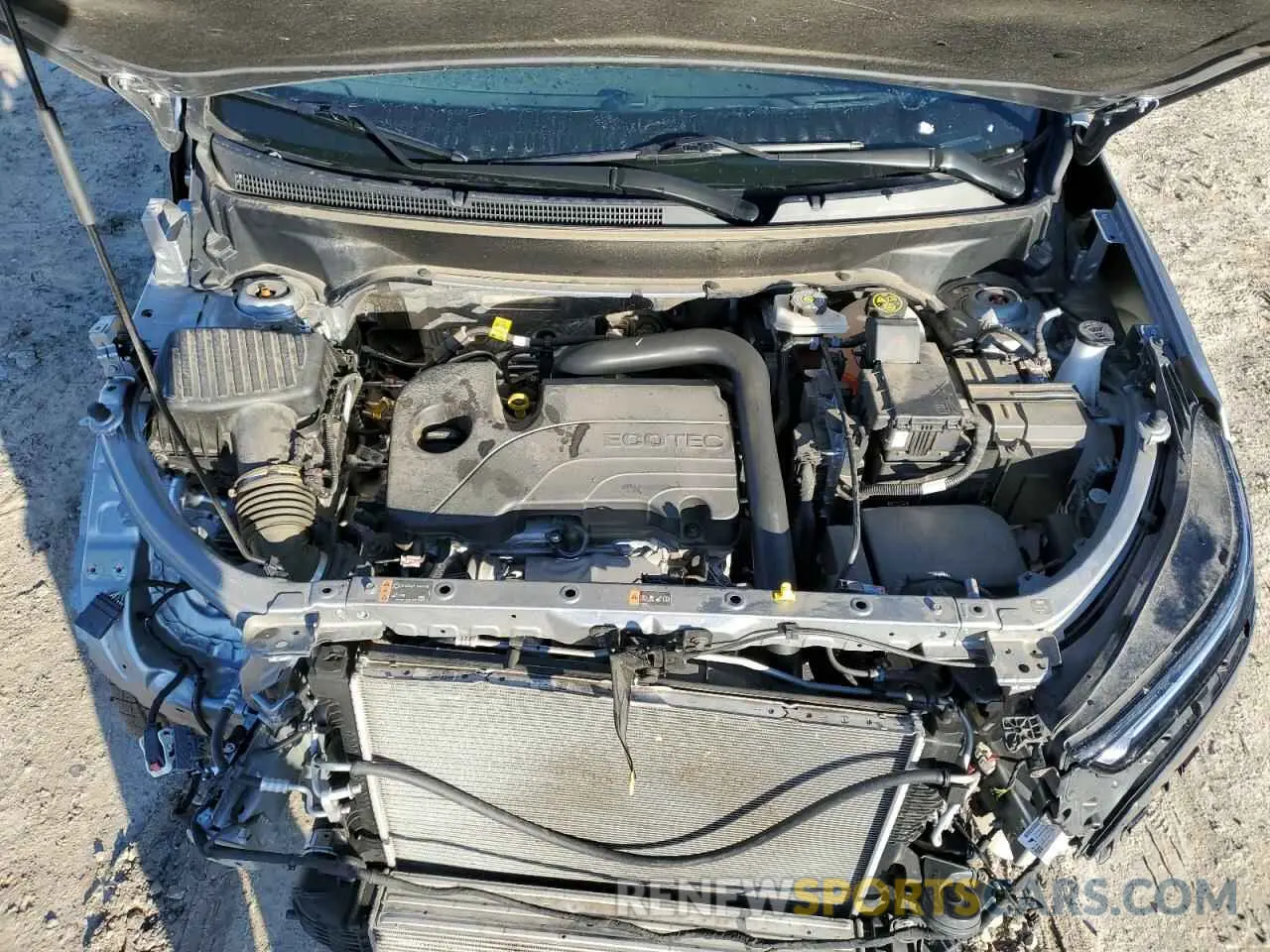 11 fotografías del automóvil dañado 3GNAXTEG9PL264409 CHEVROLET EQUINOX 2023