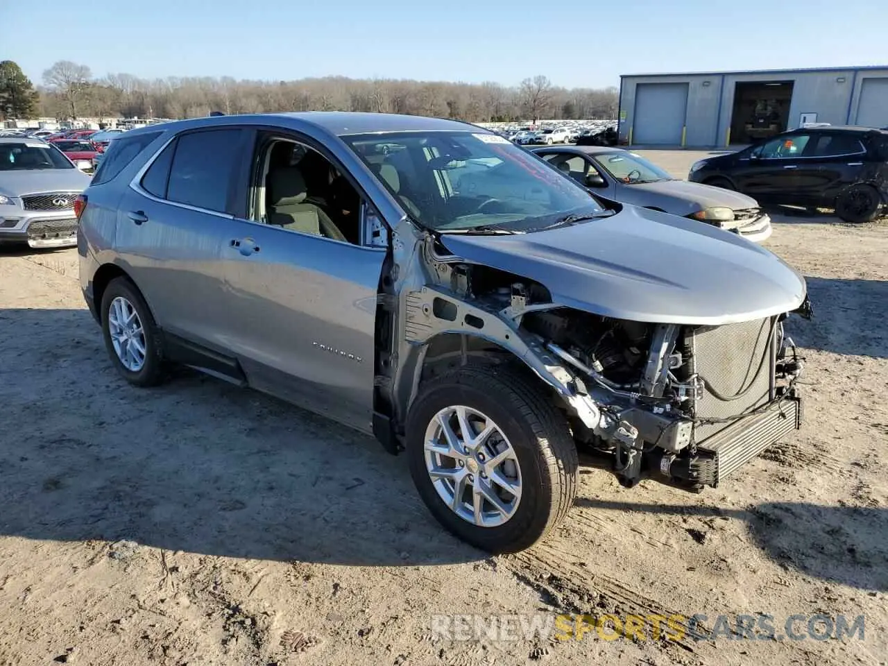4 fotografías del automóvil dañado 3GNAXTEG9PL264409 CHEVROLET EQUINOX 2023