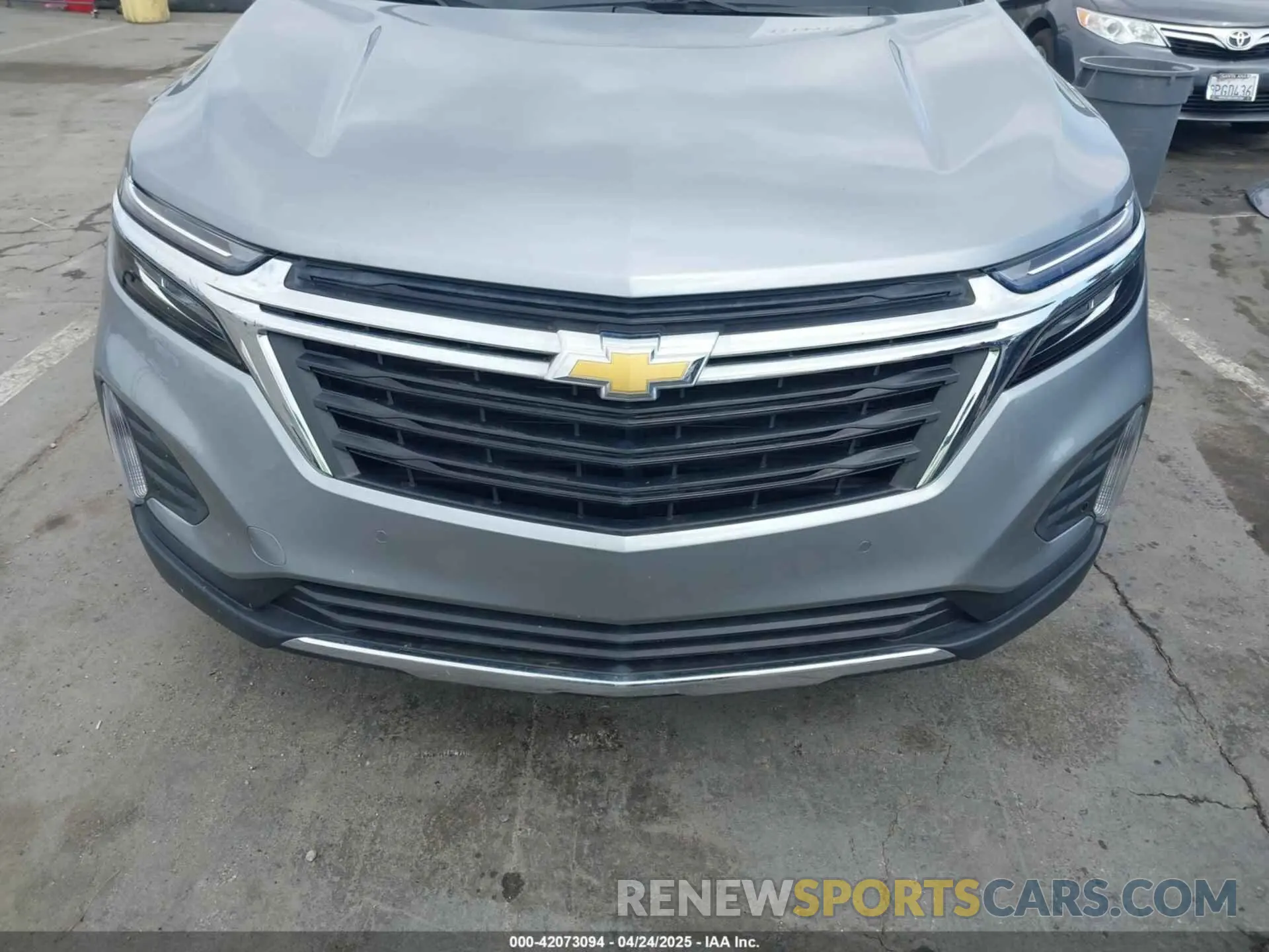 12 fotografías del automóvil dañado 3GNAXTEG9PL269304 CHEVROLET EQUINOX 2023