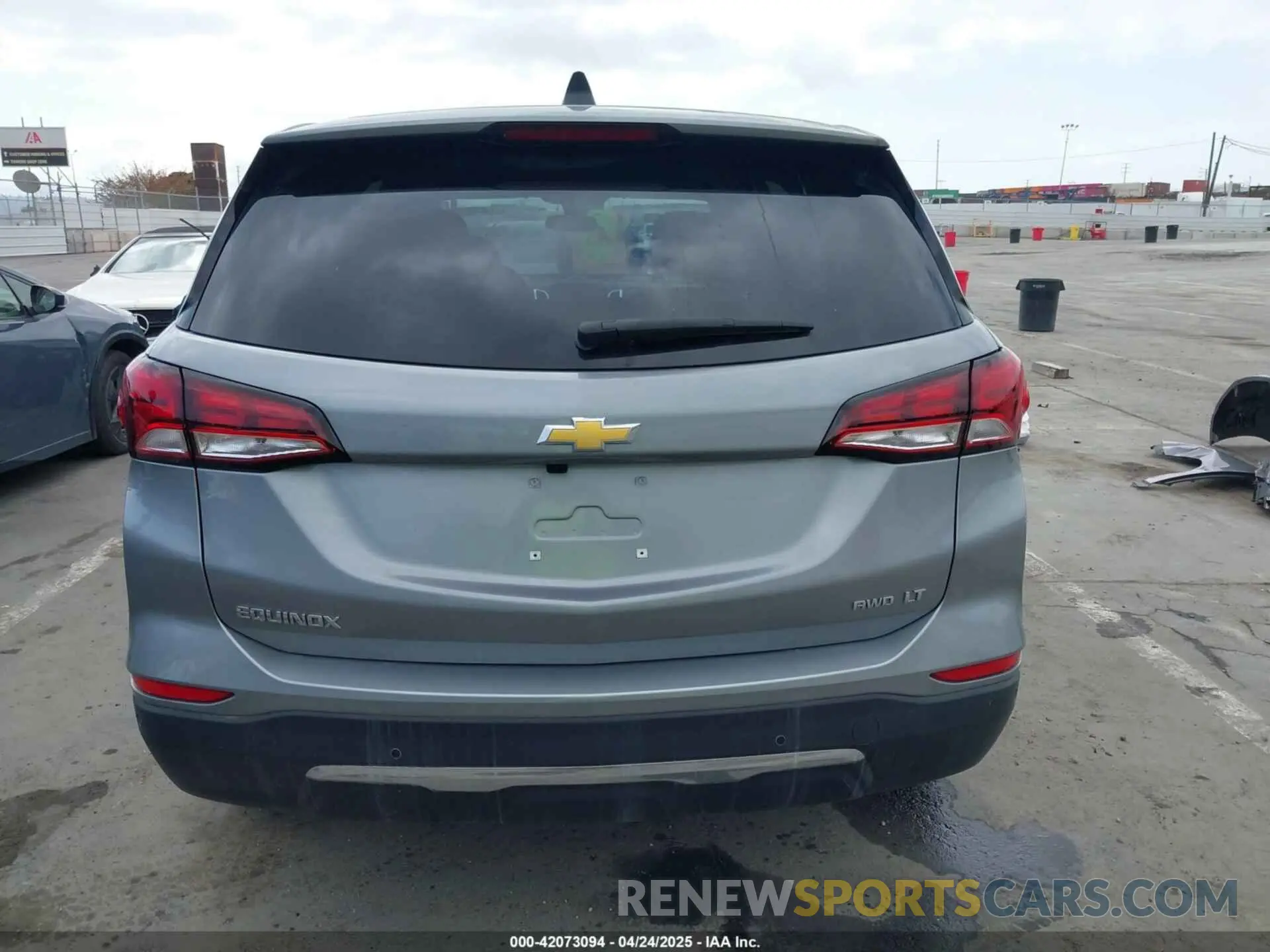 16 fotografías del automóvil dañado 3GNAXTEG9PL269304 CHEVROLET EQUINOX 2023