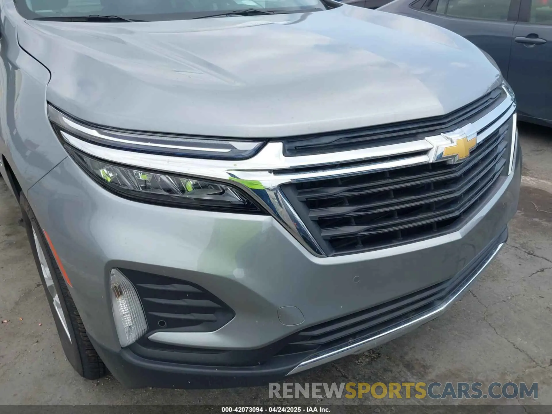 6 fotografías del automóvil dañado 3GNAXTEG9PL269304 CHEVROLET EQUINOX 2023