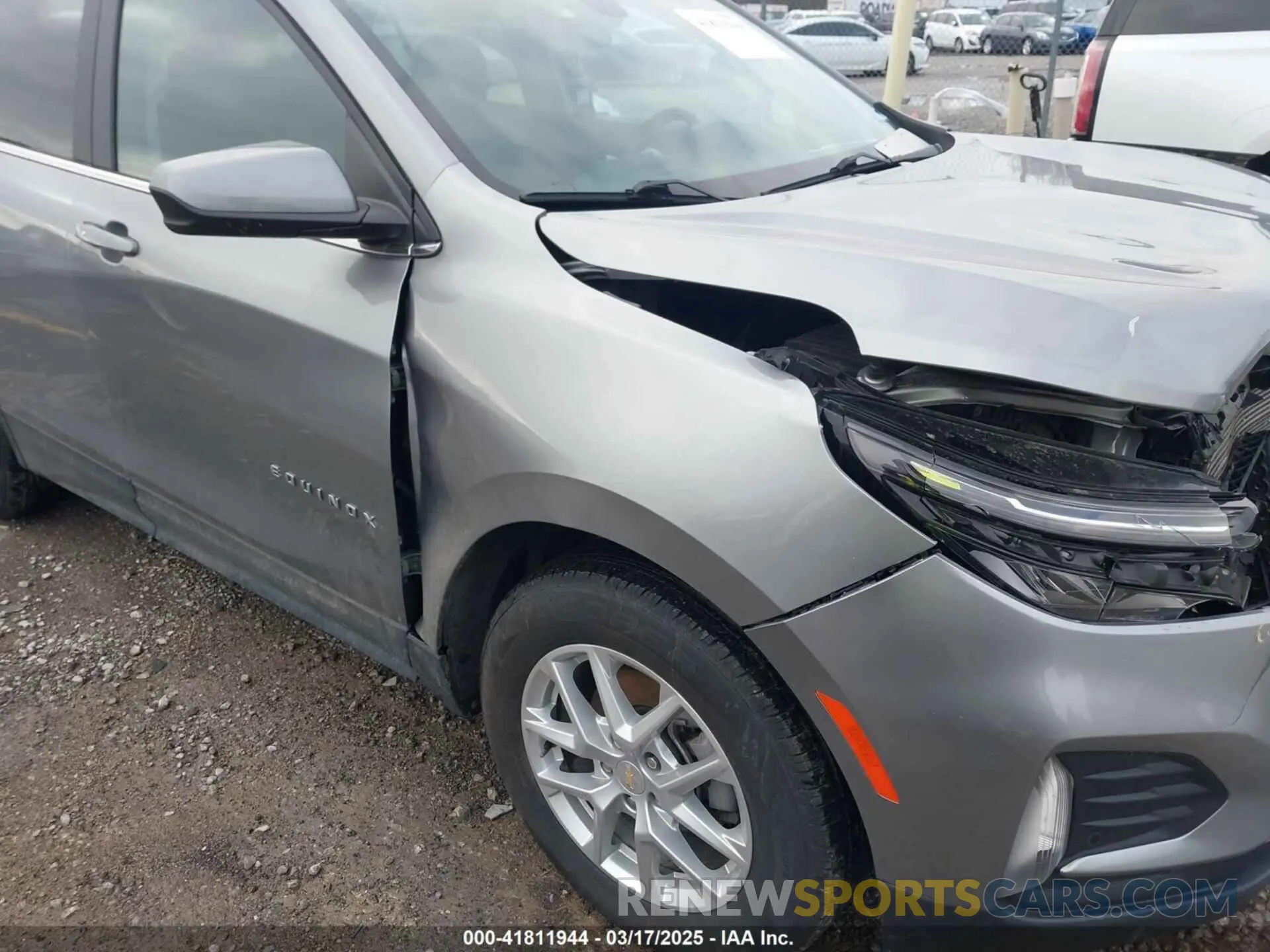 17 fotografías del automóvil dañado 3GNAXTEG9PL270405 CHEVROLET EQUINOX 2023