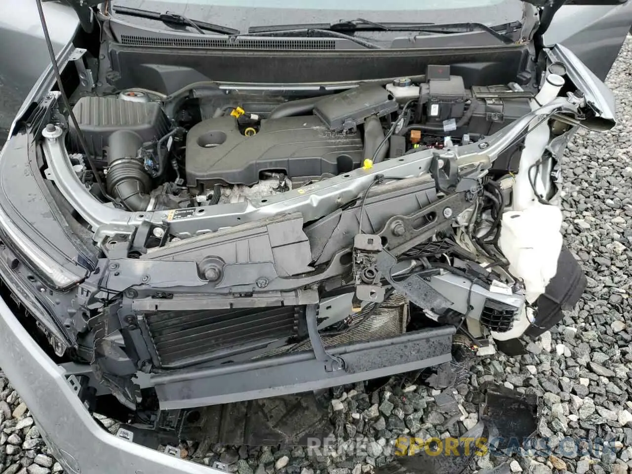12 fotografías del automóvil dañado 3GNAXTEG9PS209528 CHEVROLET EQUINOX 2023