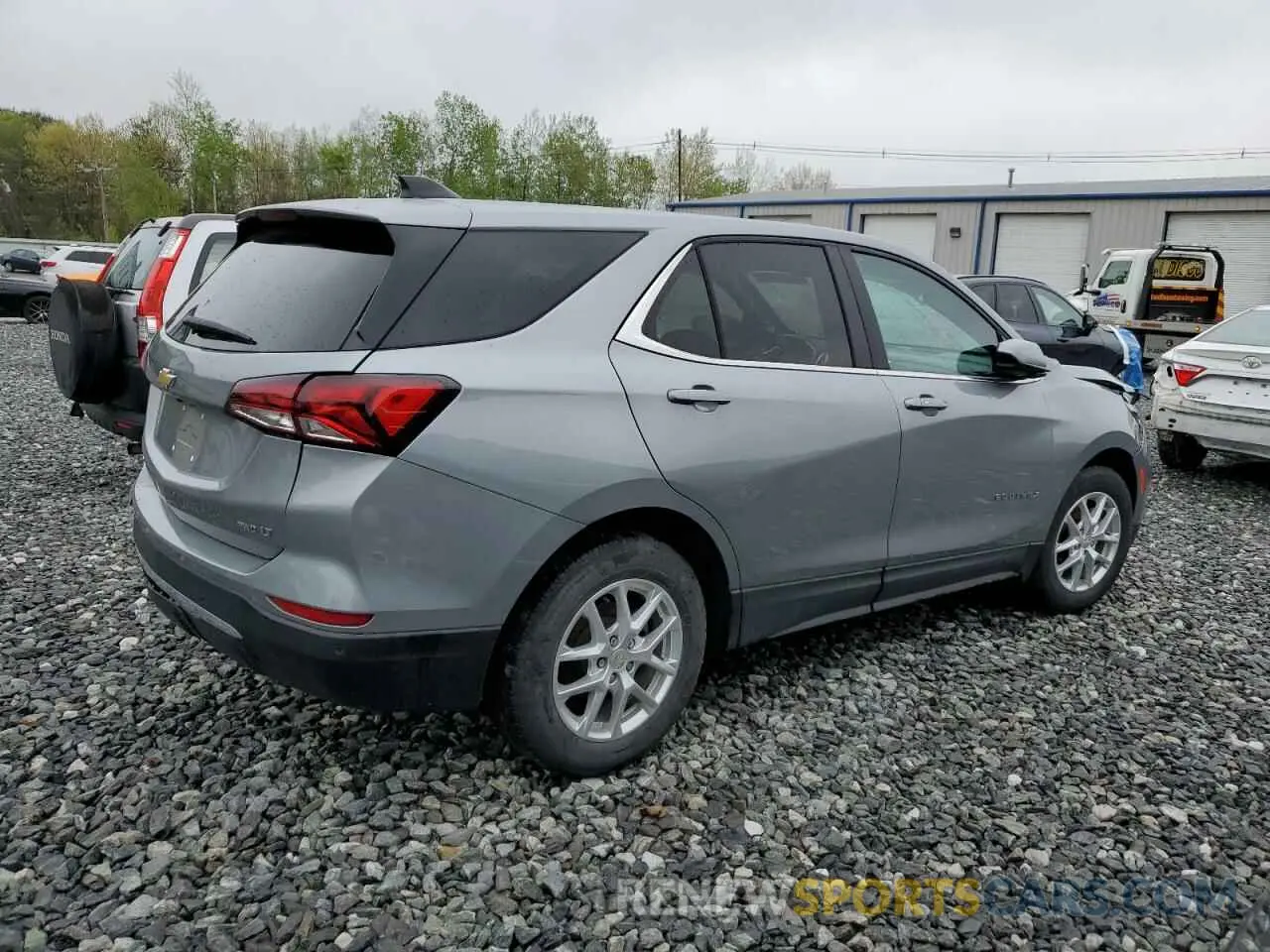 3 fotografías del automóvil dañado 3GNAXTEG9PS209528 CHEVROLET EQUINOX 2023