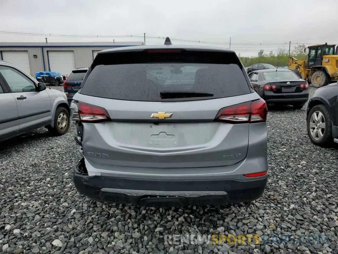 6 fotografías del automóvil dañado 3GNAXTEG9PS209528 CHEVROLET EQUINOX 2023
