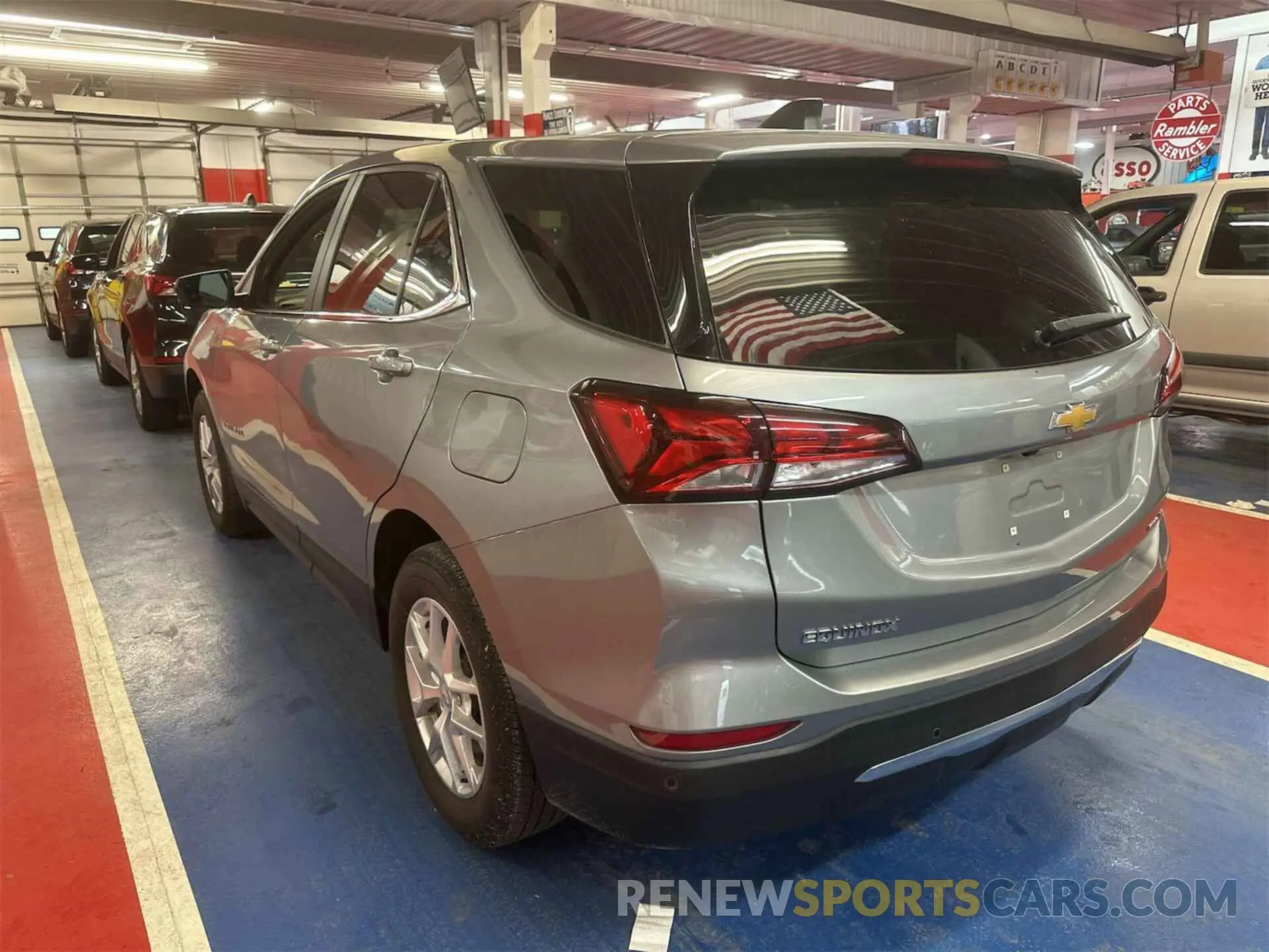 3 fotografías del automóvil dañado 3GNAXTEGXPL252608 CHEVROLET EQUINOX 2023