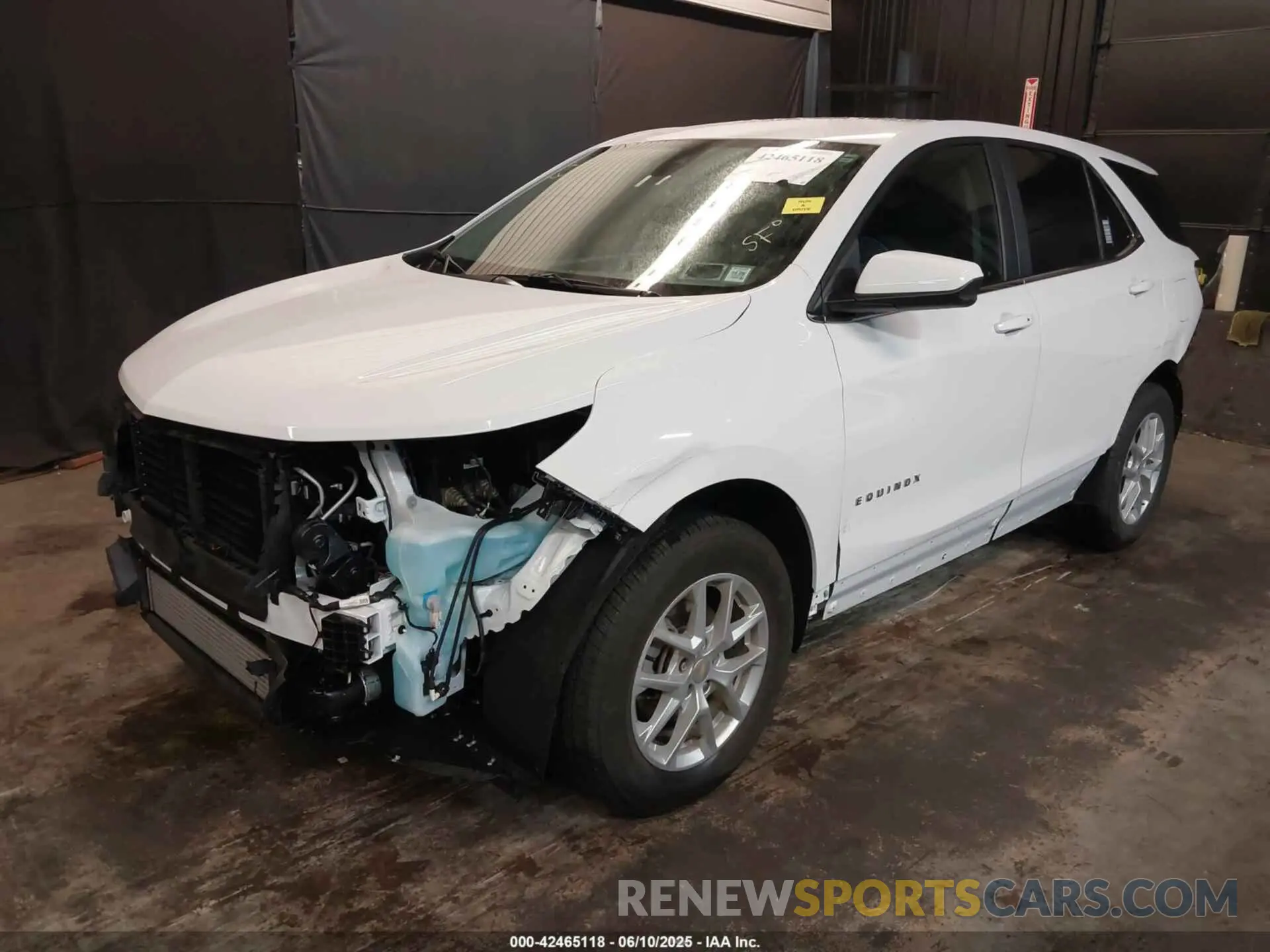 2 fotografías del automóvil dañado 3GNAXUEG0PL105123 CHEVROLET EQUINOX 2023