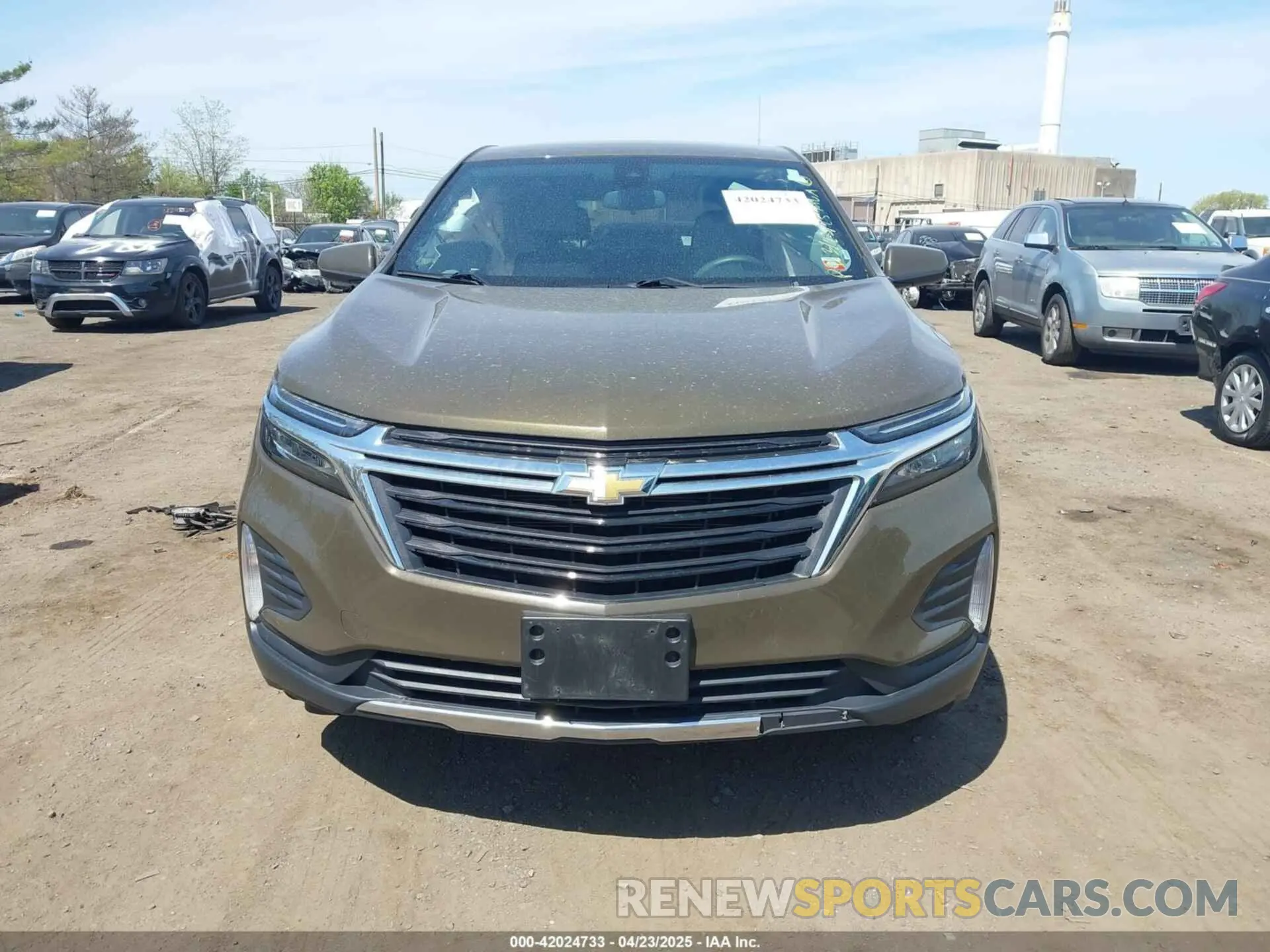 12 fotografías del automóvil dañado 3GNAXUEG0PL248041 CHEVROLET EQUINOX 2023