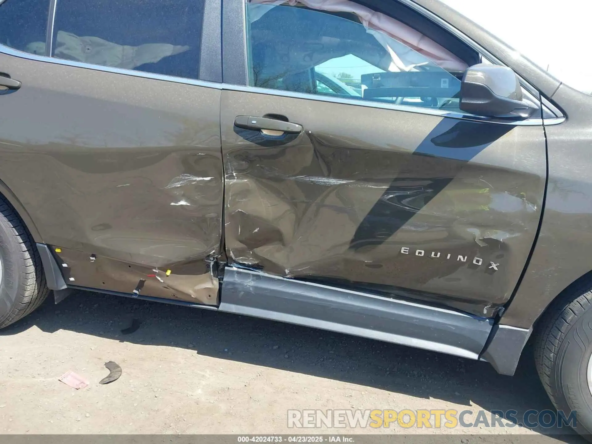 6 fotografías del automóvil dañado 3GNAXUEG0PL248041 CHEVROLET EQUINOX 2023