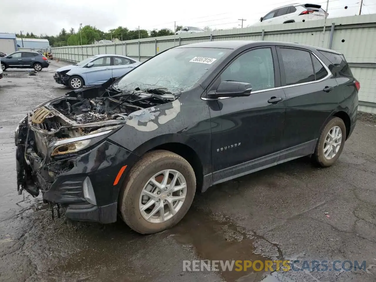 1 fotografías del automóvil dañado 3GNAXUEG1PL214593 CHEVROLET EQUINOX 2023