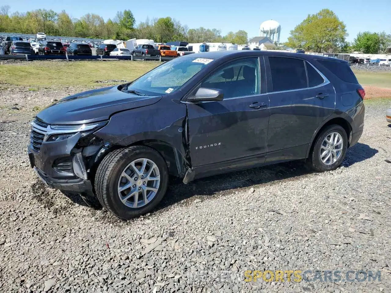 1 fotografías del automóvil dañado 3GNAXUEG1PS120395 CHEVROLET EQUINOX 2023
