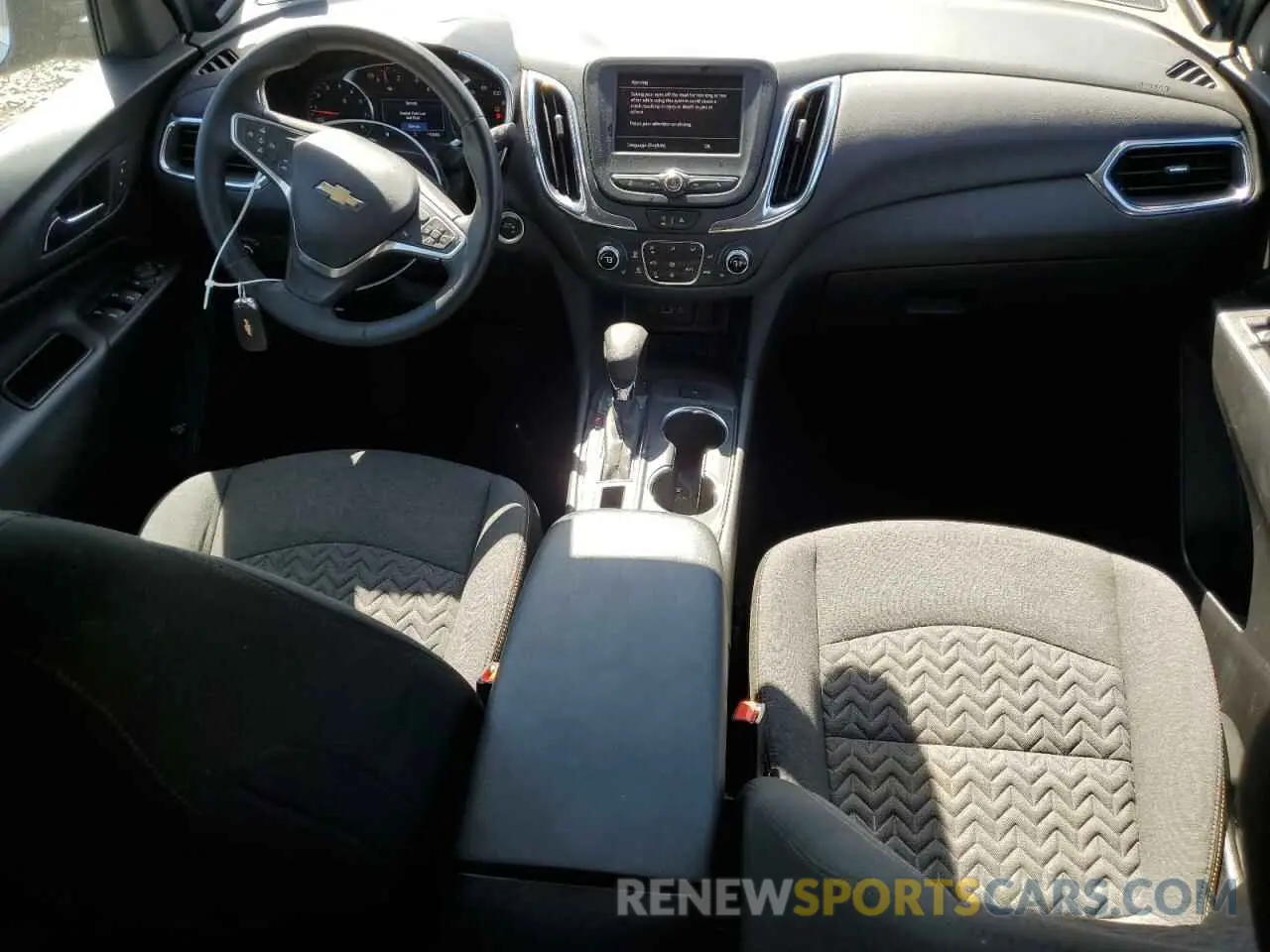 8 fotografías del automóvil dañado 3GNAXUEG1PS120395 CHEVROLET EQUINOX 2023