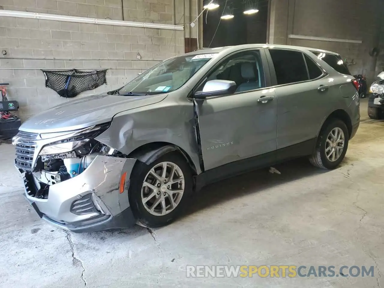 1 fotografías del automóvil dañado 3GNAXUEG1PS143174 CHEVROLET EQUINOX 2023