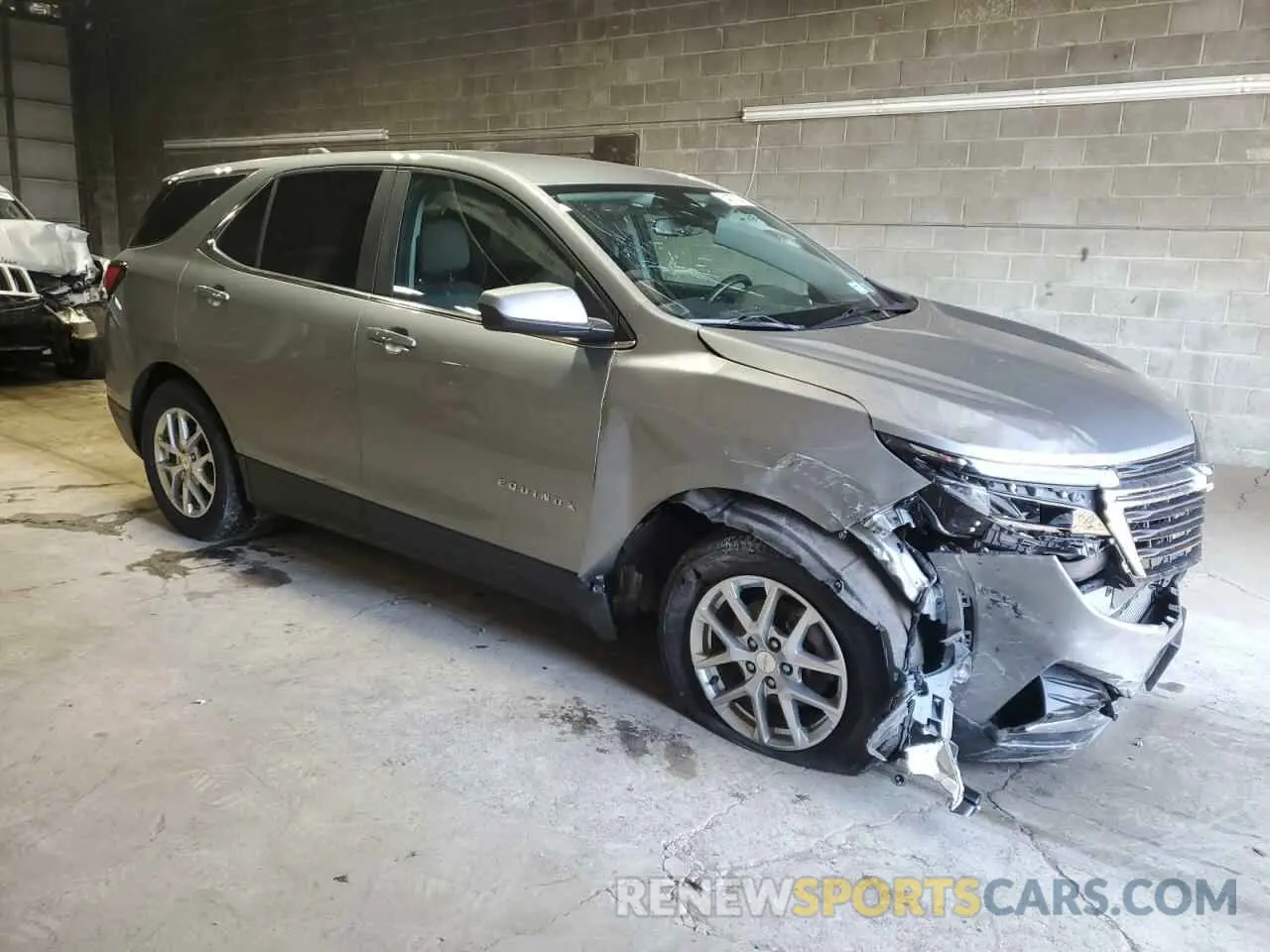 4 fotografías del automóvil dañado 3GNAXUEG1PS143174 CHEVROLET EQUINOX 2023