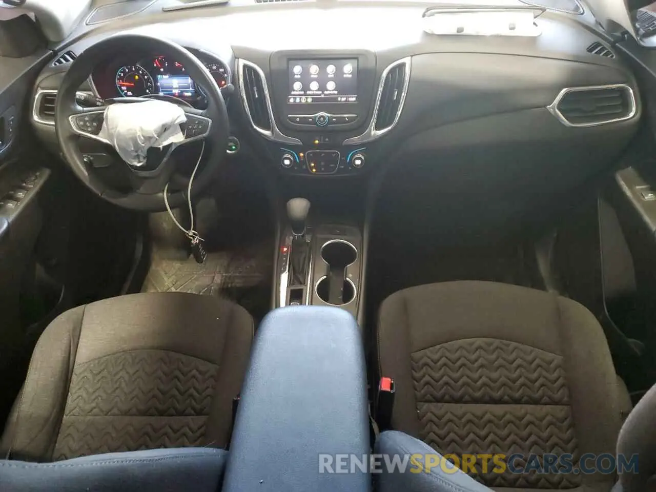 8 fotografías del automóvil dañado 3GNAXUEG1PS143174 CHEVROLET EQUINOX 2023