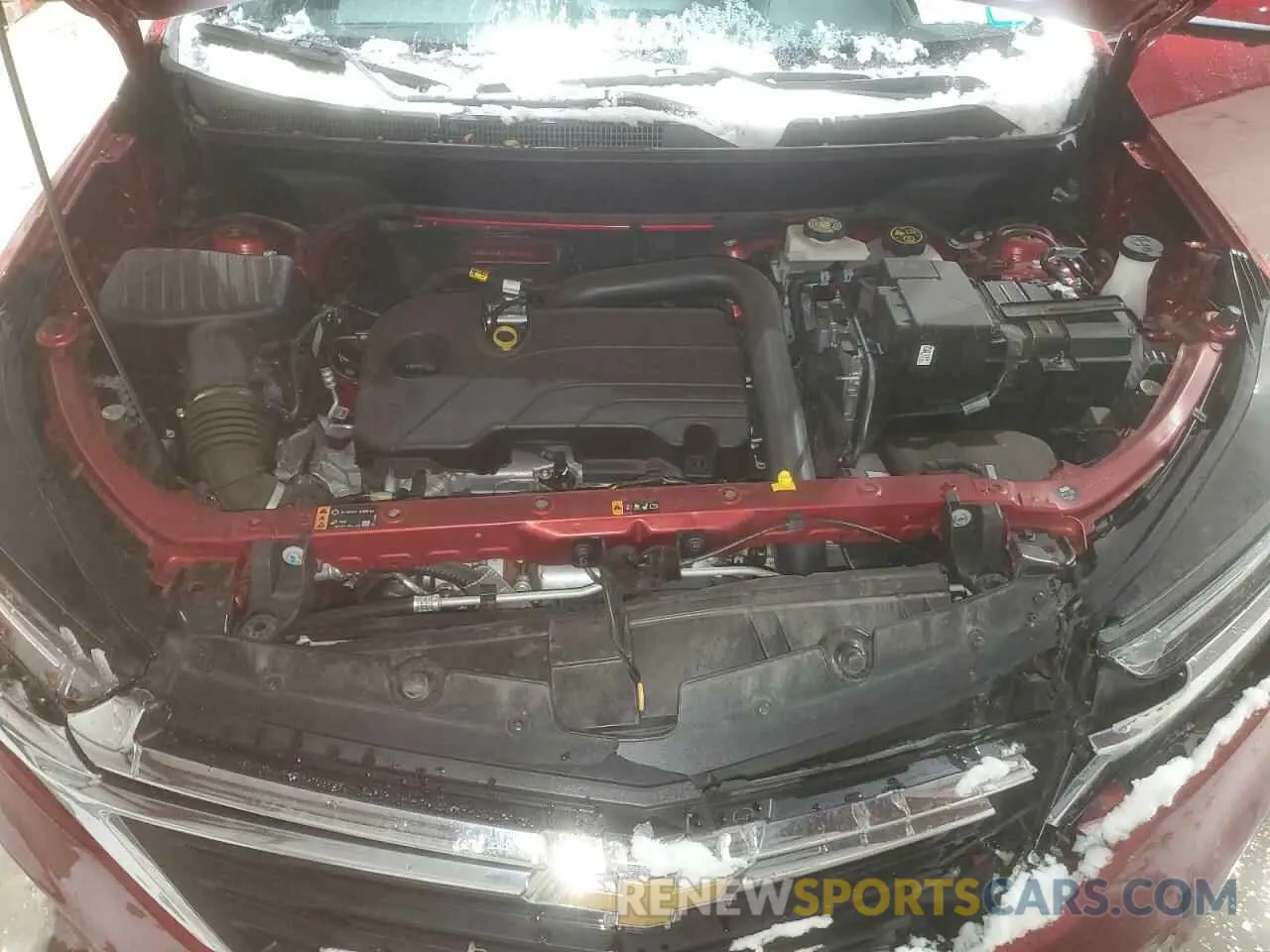 12 fotografías del automóvil dañado 3GNAXUEG2PS203821 CHEVROLET EQUINOX 2023