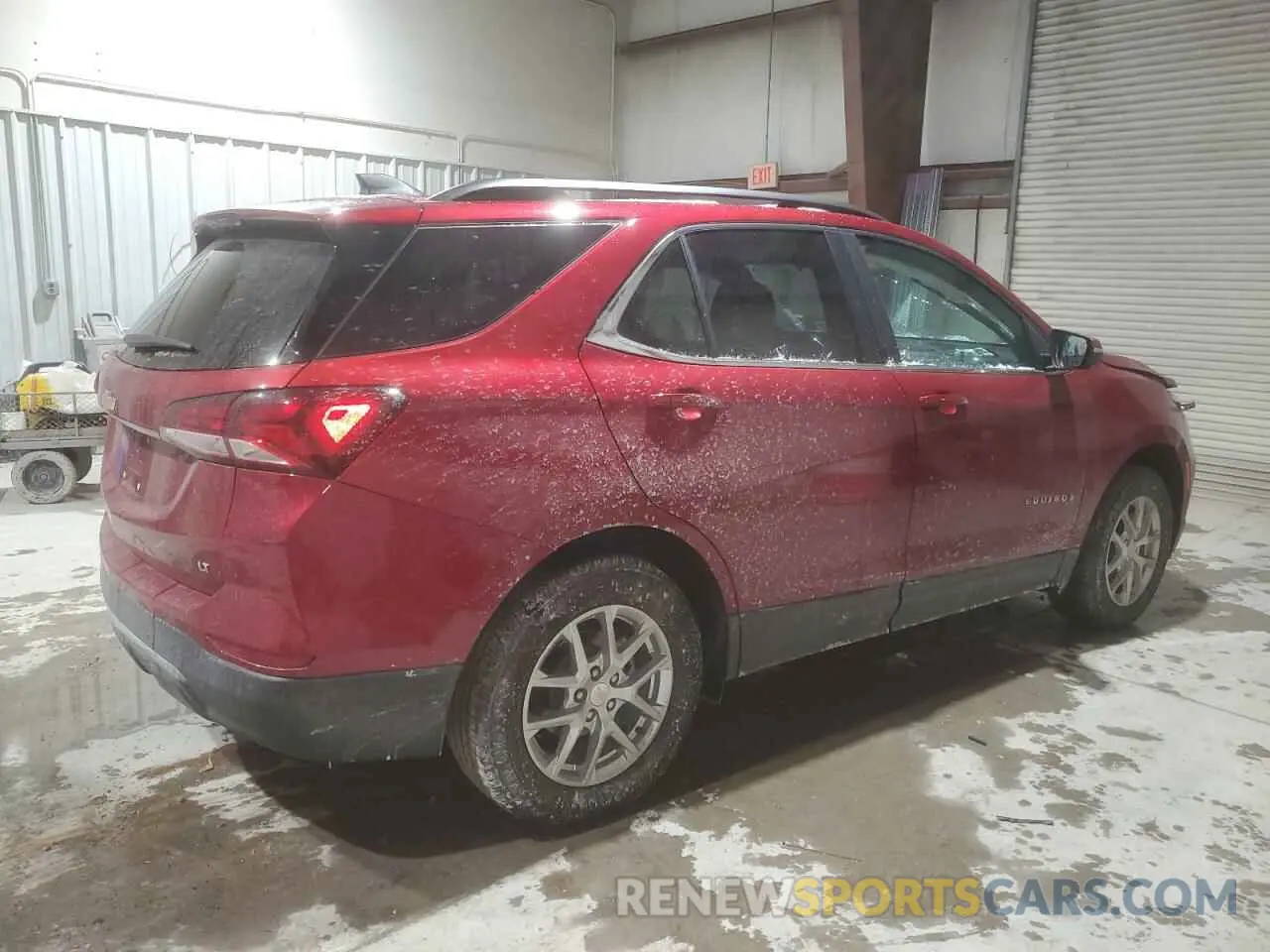 3 fotografías del automóvil dañado 3GNAXUEG2PS203821 CHEVROLET EQUINOX 2023