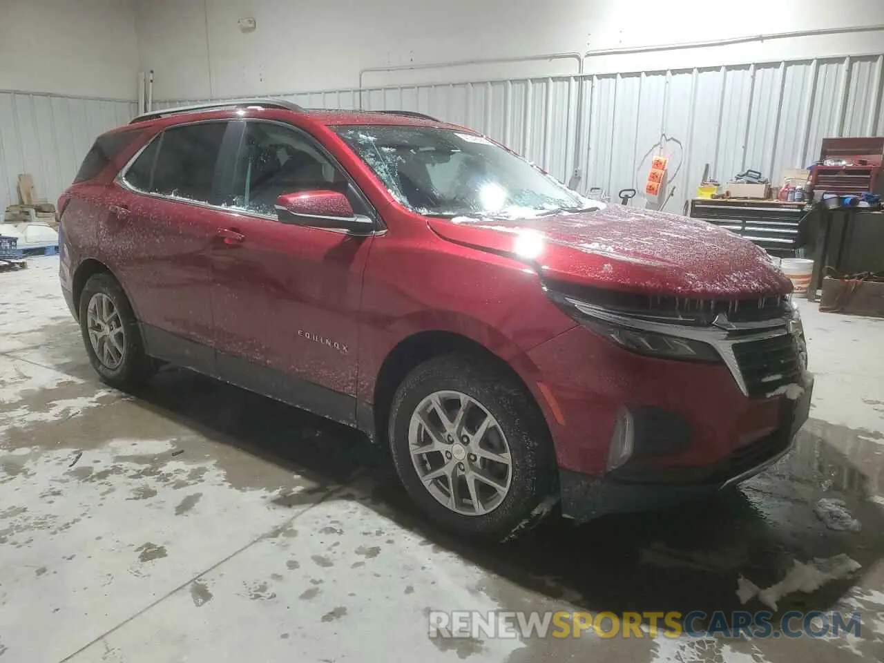 4 fotografías del automóvil dañado 3GNAXUEG2PS203821 CHEVROLET EQUINOX 2023