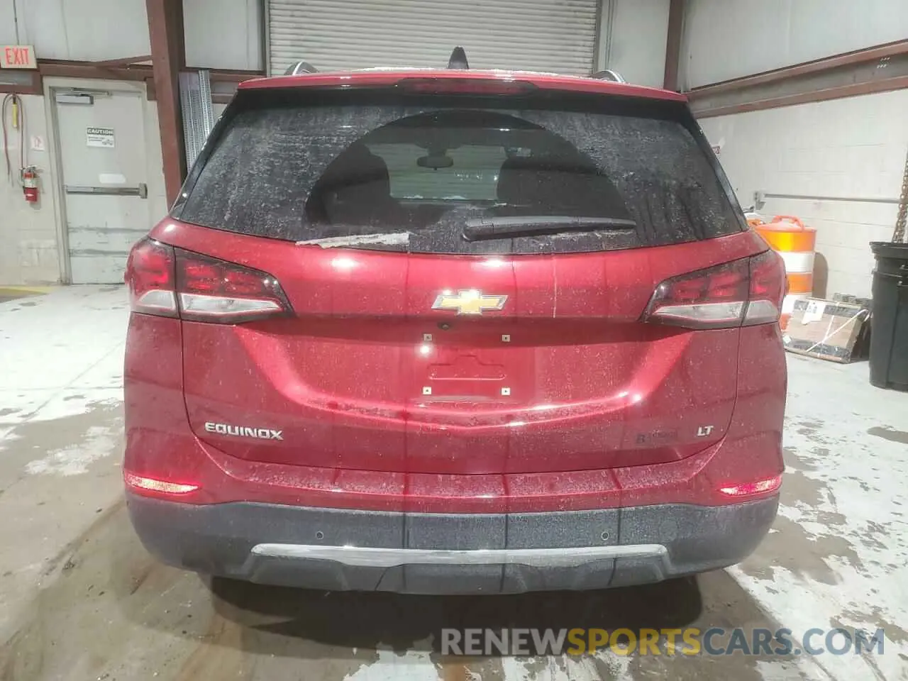 6 fotografías del automóvil dañado 3GNAXUEG2PS203821 CHEVROLET EQUINOX 2023