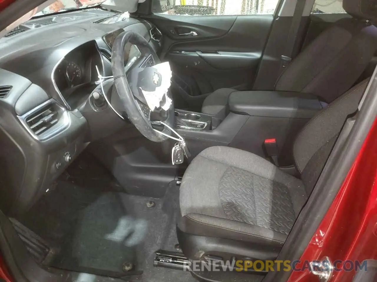 7 fotografías del automóvil dañado 3GNAXUEG2PS203821 CHEVROLET EQUINOX 2023