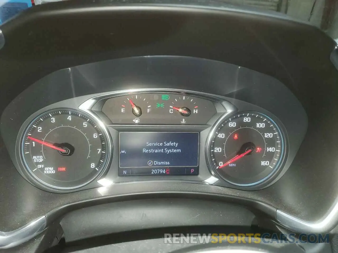 9 fotografías del automóvil dañado 3GNAXUEG2PS203821 CHEVROLET EQUINOX 2023