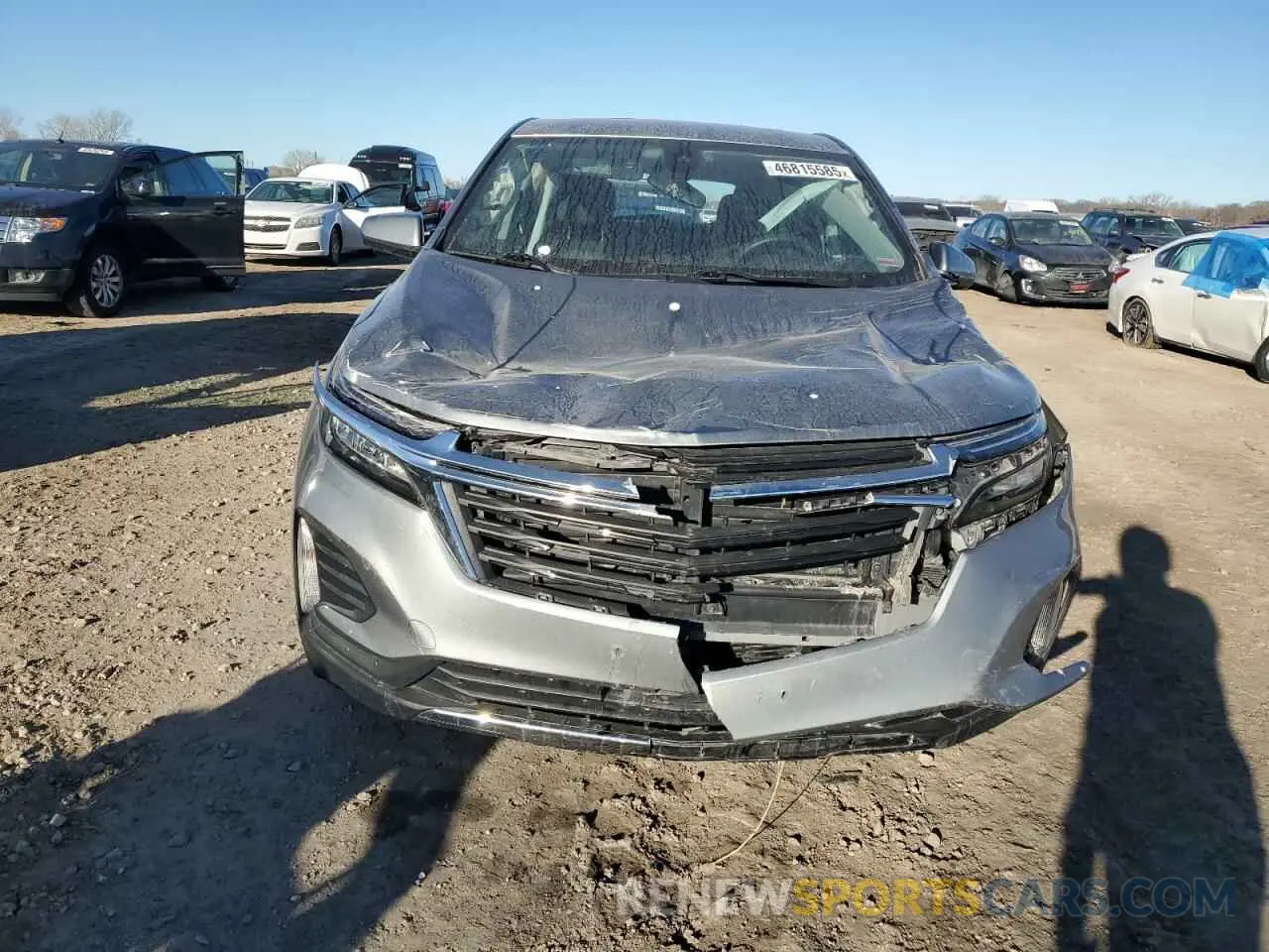 5 fotografías del automóvil dañado 3GNAXUEG2PS214253 CHEVROLET EQUINOX 2023
