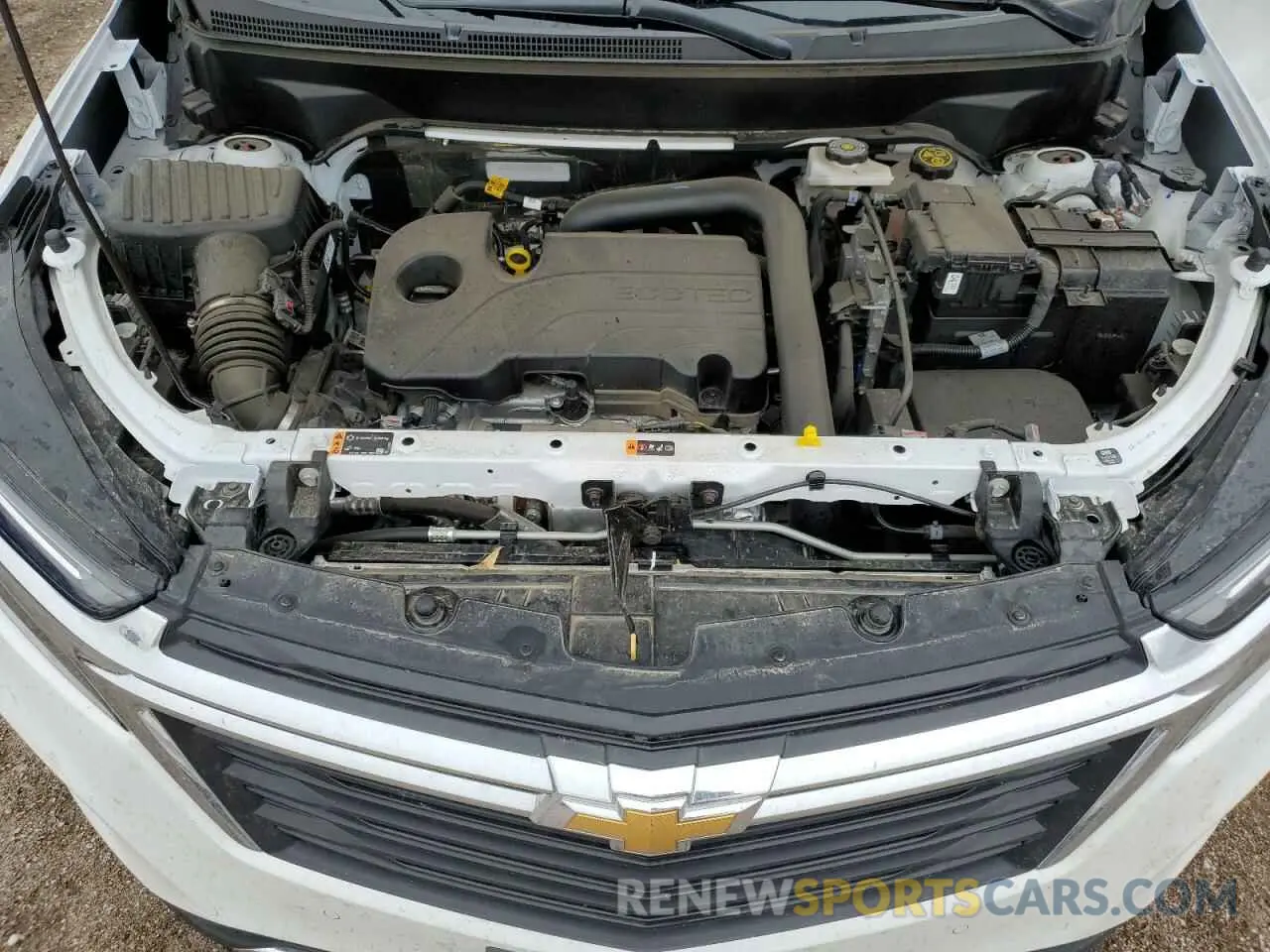 12 fotografías del automóvil dañado 3GNAXUEG3PL266551 CHEVROLET EQUINOX 2023