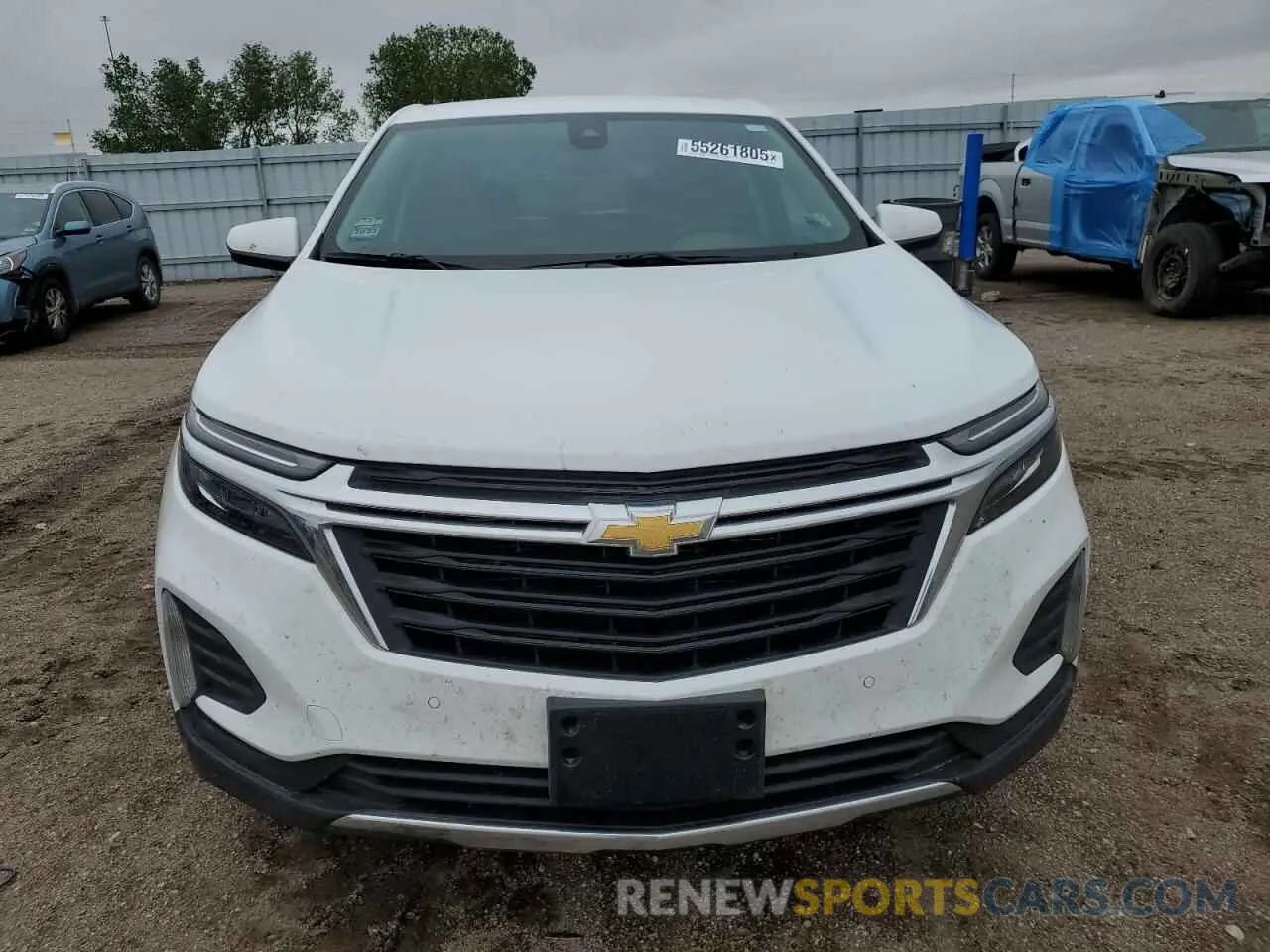 5 fotografías del automóvil dañado 3GNAXUEG3PL266551 CHEVROLET EQUINOX 2023
