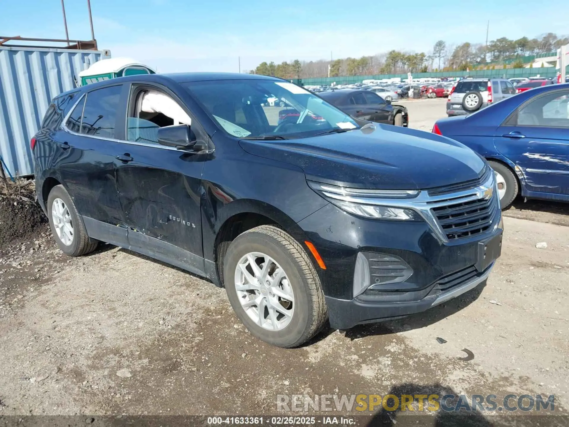 1 fotografías del automóvil dañado 3GNAXUEG3PL272057 CHEVROLET EQUINOX 2023