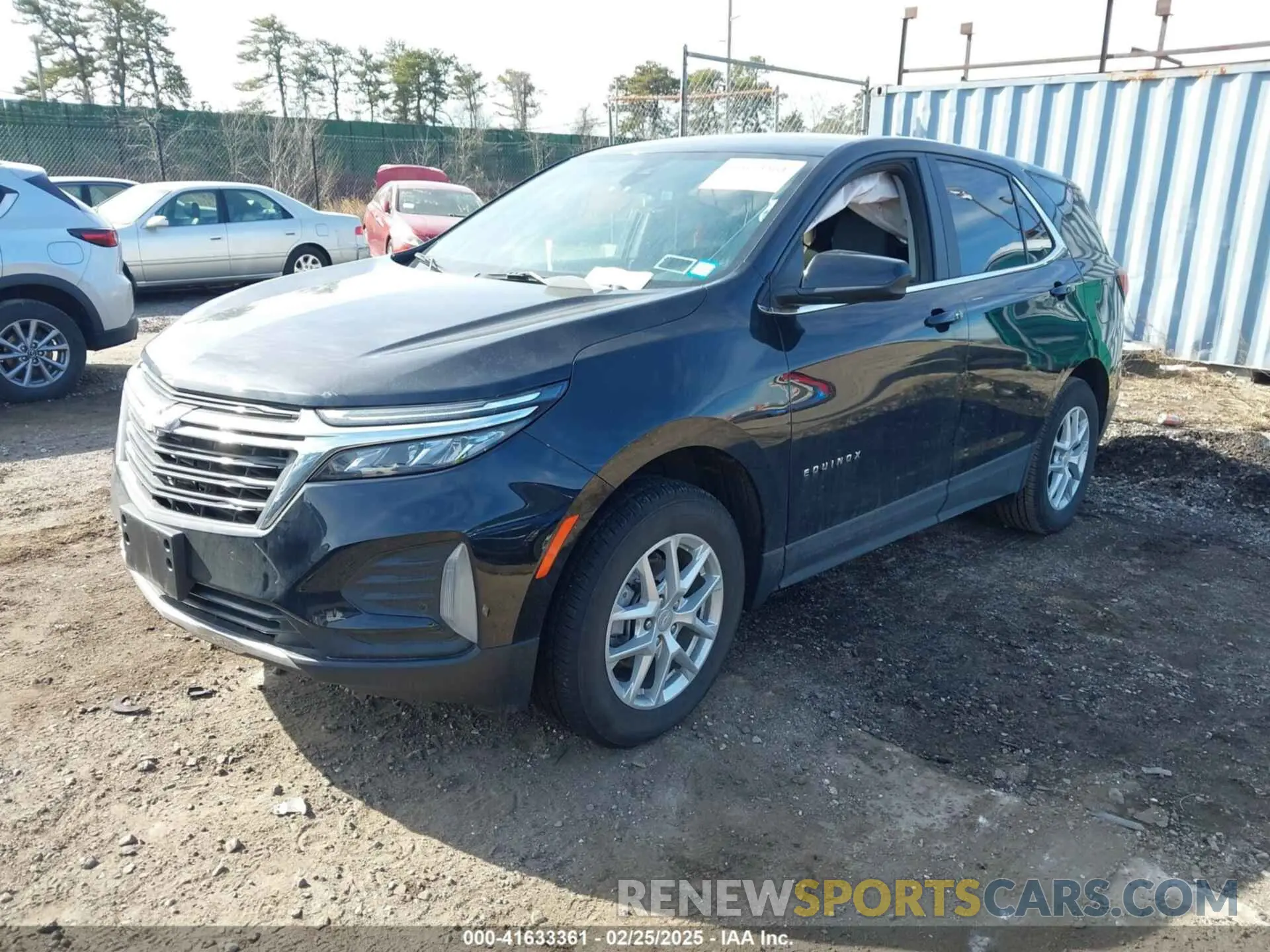 2 fotografías del automóvil dañado 3GNAXUEG3PL272057 CHEVROLET EQUINOX 2023