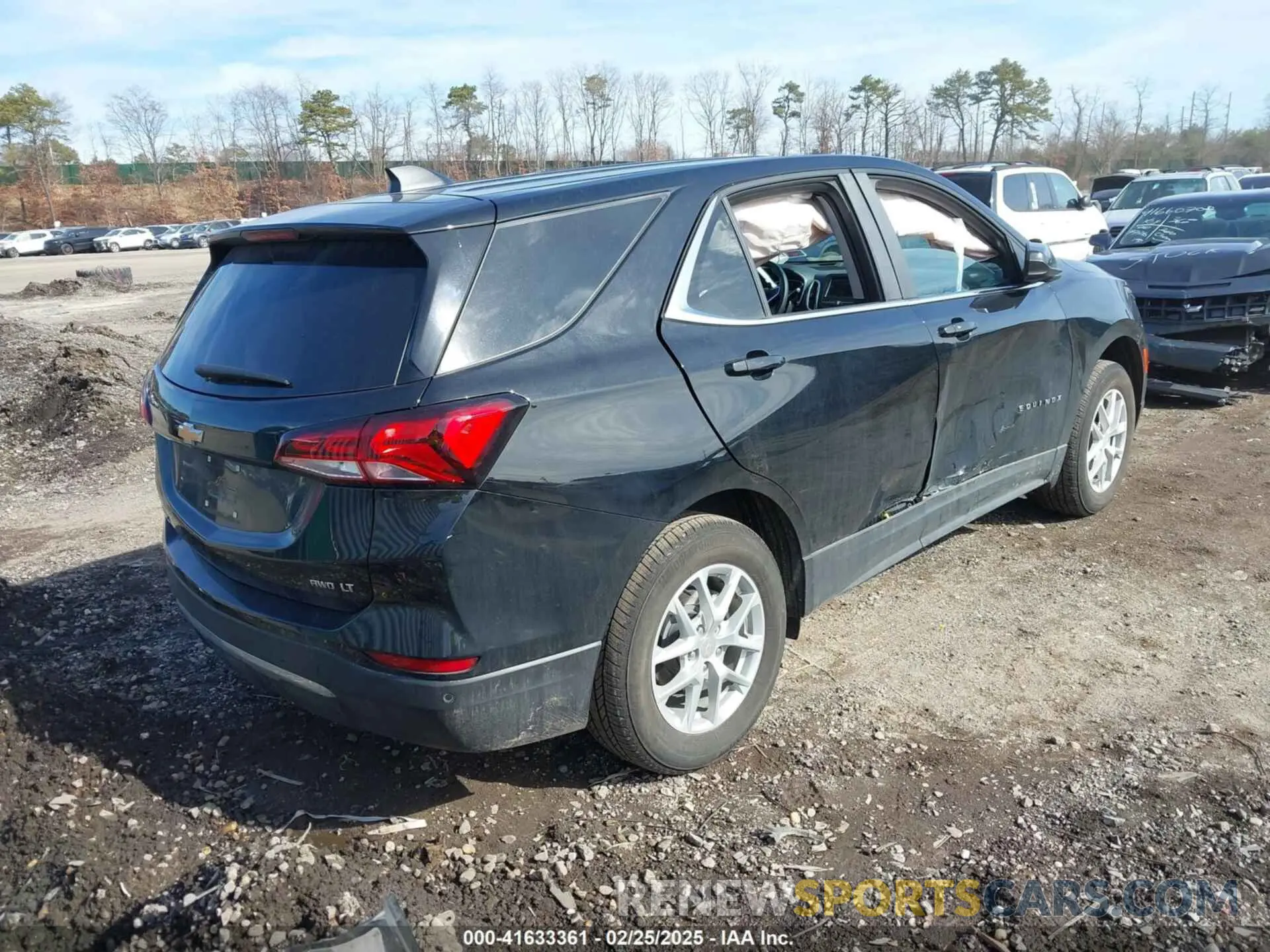 4 fotografías del automóvil dañado 3GNAXUEG3PL272057 CHEVROLET EQUINOX 2023