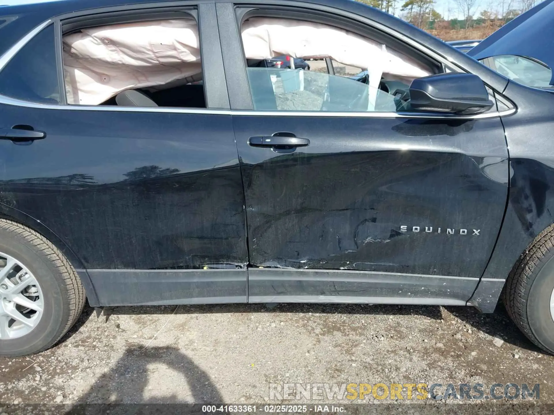 6 fotografías del automóvil dañado 3GNAXUEG3PL272057 CHEVROLET EQUINOX 2023