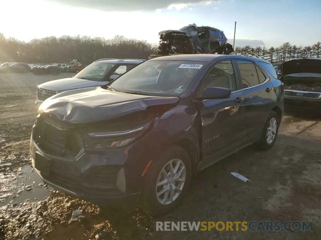 1 fotografías del automóvil dañado 3GNAXUEG4PL115024 CHEVROLET EQUINOX 2023