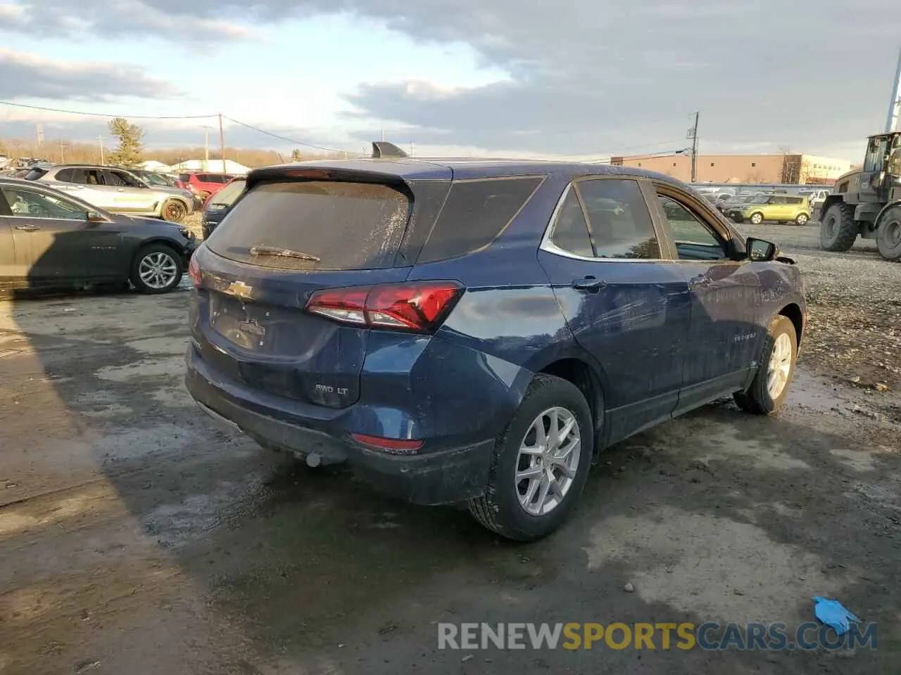 3 fotografías del automóvil dañado 3GNAXUEG4PL115024 CHEVROLET EQUINOX 2023