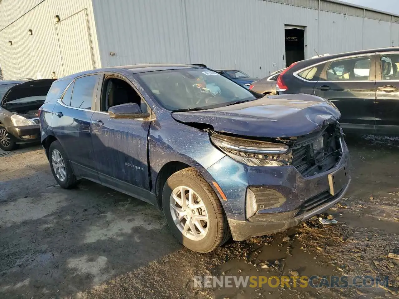 4 fotografías del automóvil dañado 3GNAXUEG4PL115024 CHEVROLET EQUINOX 2023