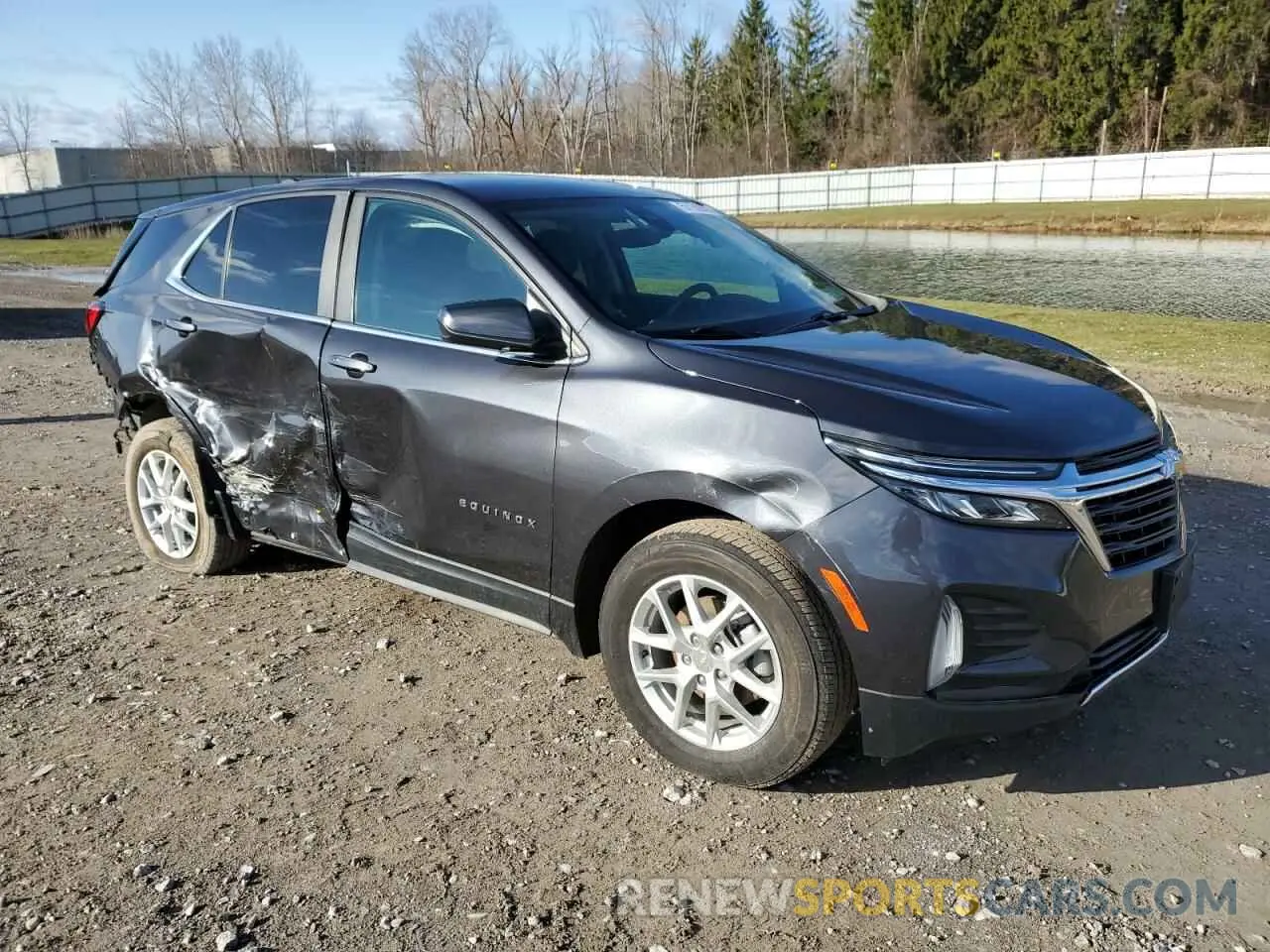 4 fotografías del automóvil dañado 3GNAXUEG4PS107348 CHEVROLET EQUINOX 2023