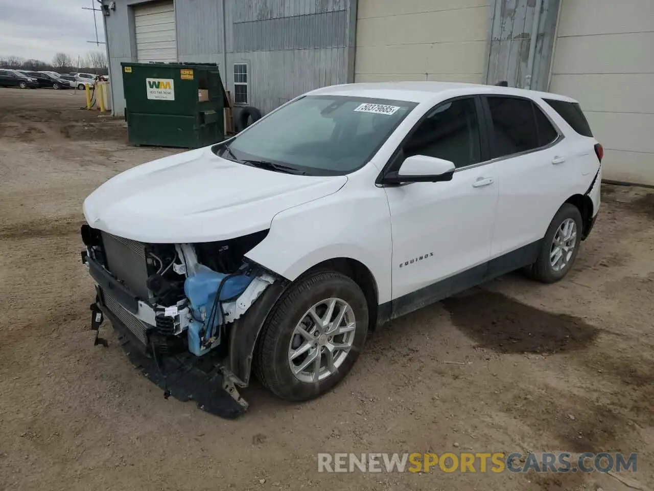 1 fotografías del automóvil dañado 3GNAXUEG6PL255589 CHEVROLET EQUINOX 2023